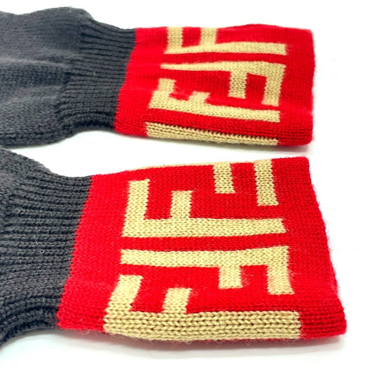 Fendi Warm Gloves Wool - 3