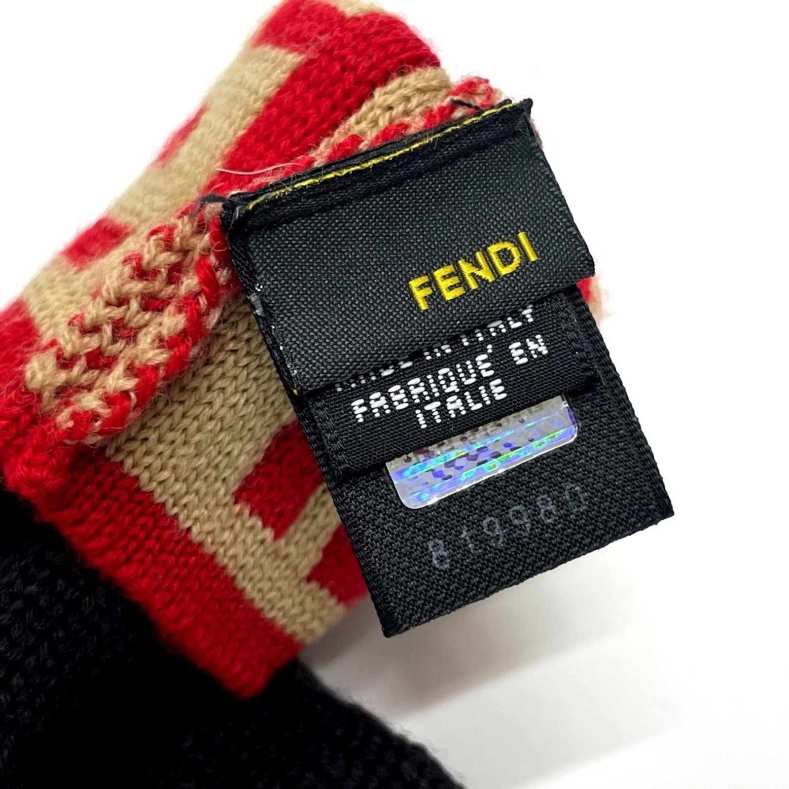 Fendi Warm Gloves Wool - 6