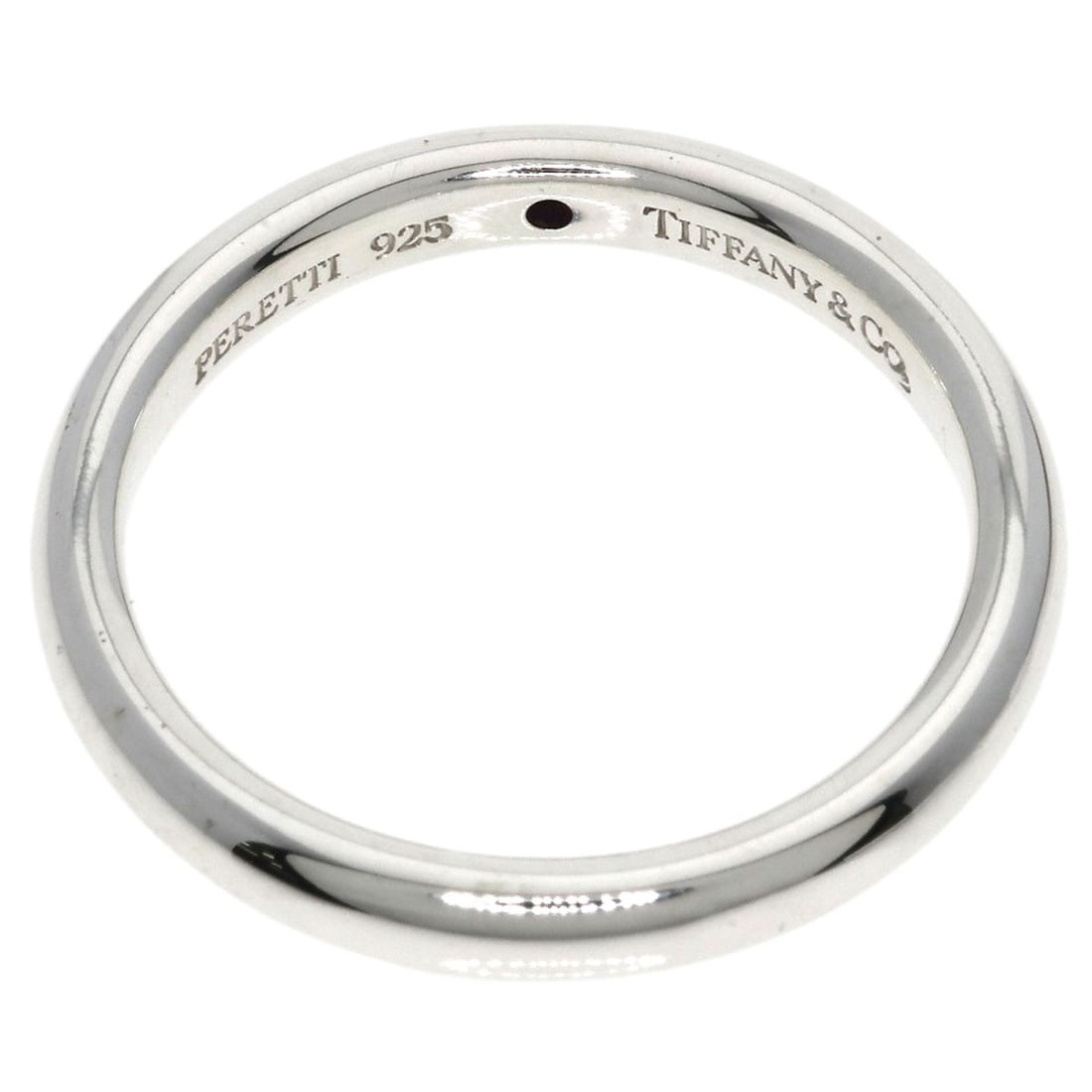 Stacking Band Ruby Ring Tiffany Co. Silver - 4