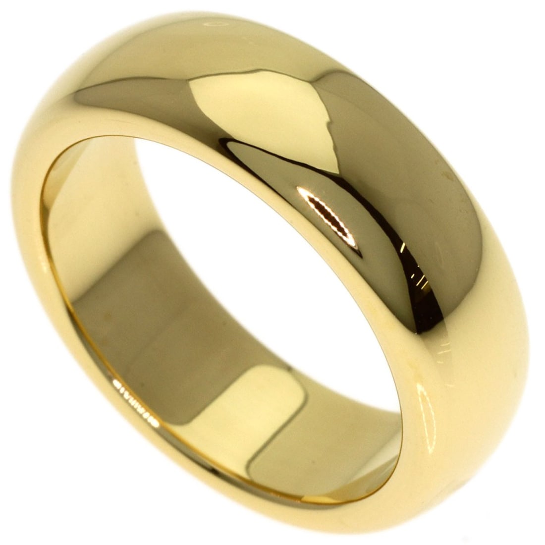 Yellow Gold Wedding Ring Tiffany K18 (1 of 6)