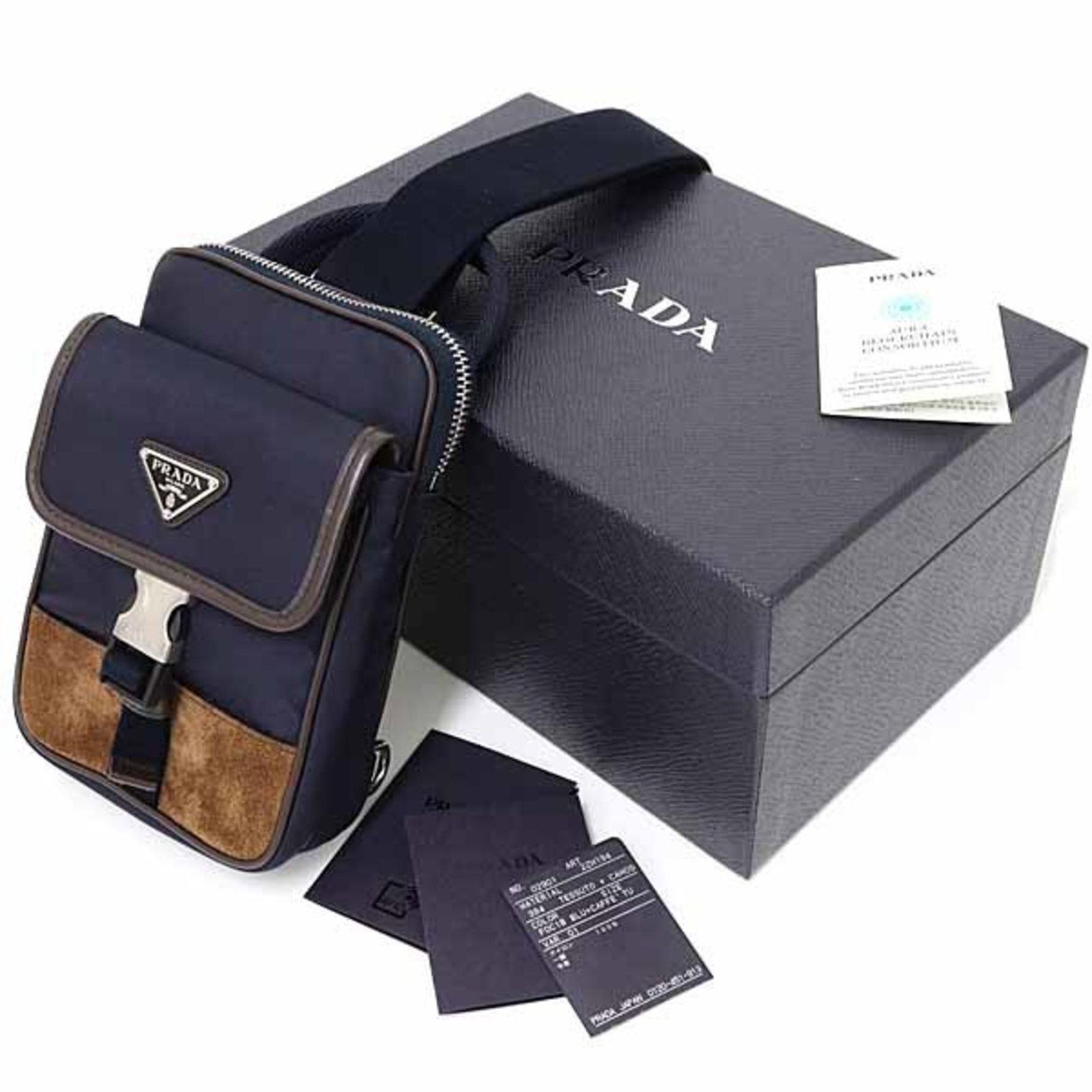 Nylon Prada Sleeve Pouch - 2
