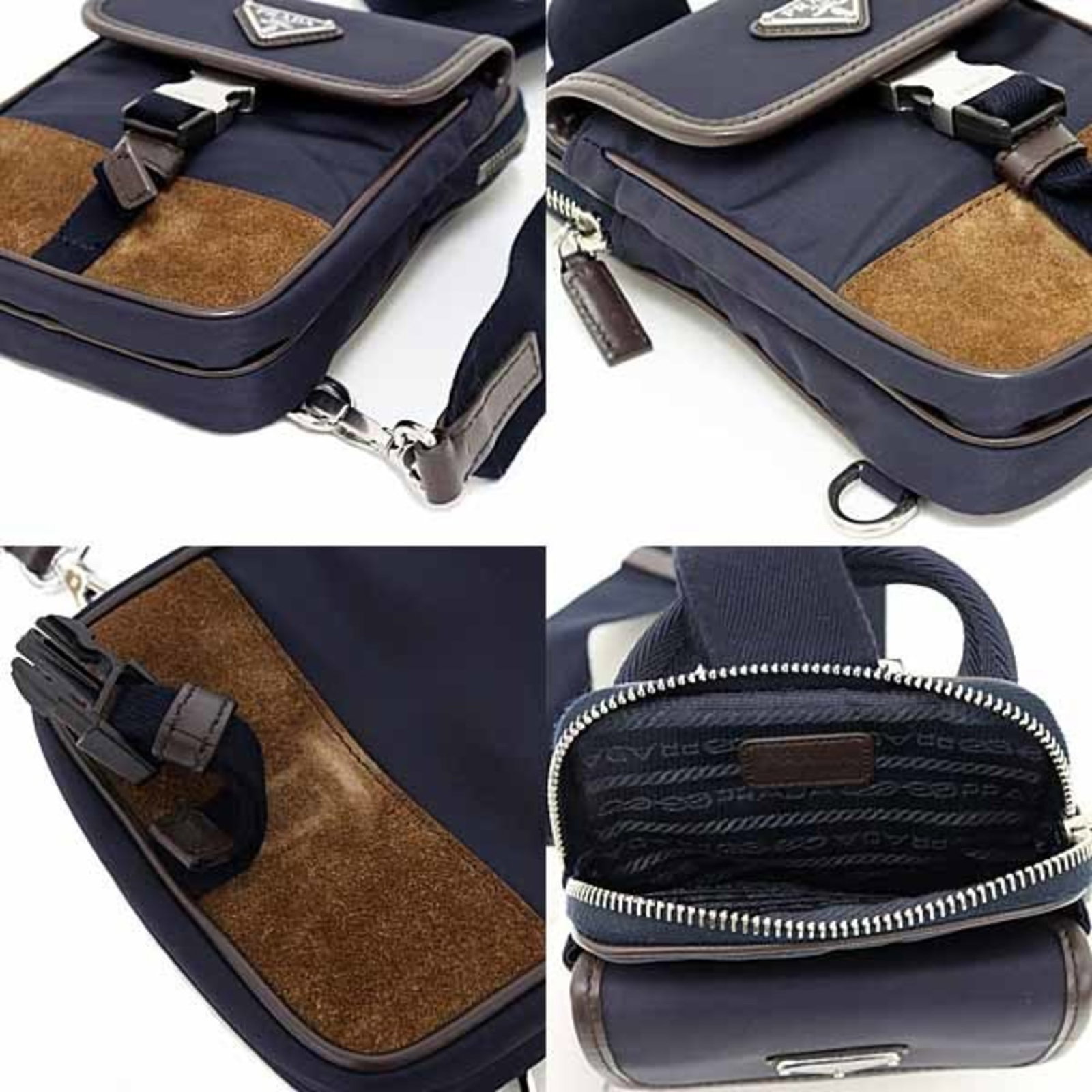 Nylon Prada Sleeve Pouch - 5