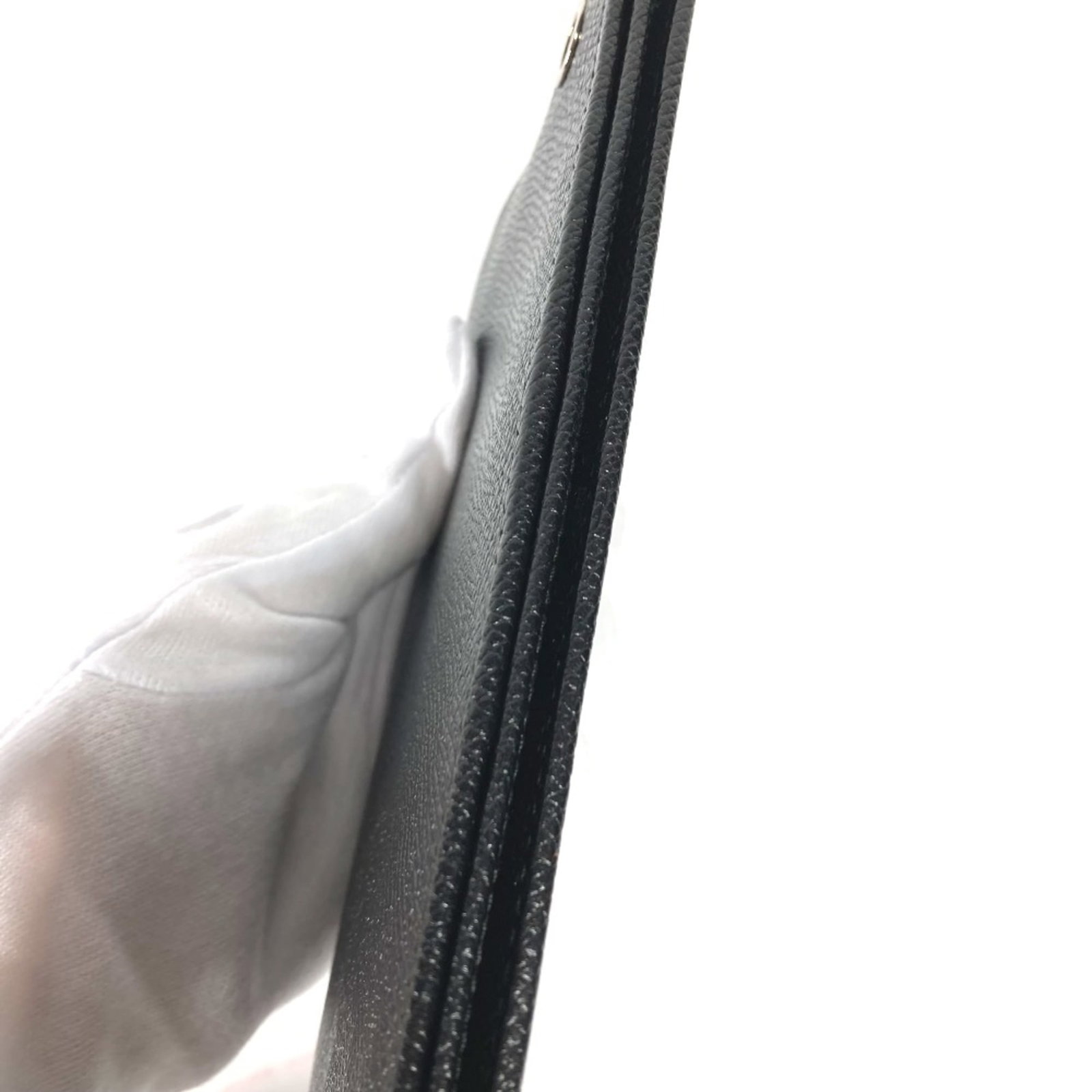 Long Bi fold Wallet Leather - 3
