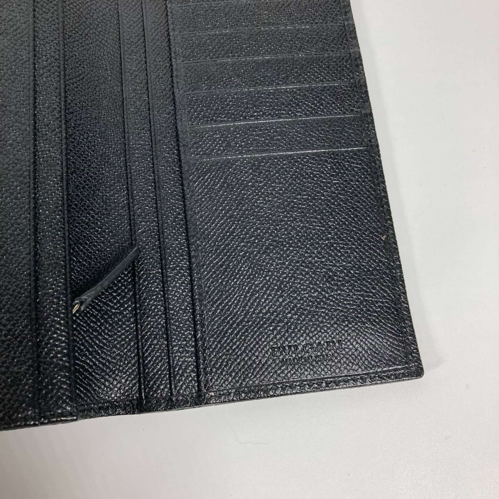 Long Bi fold Wallet Leather - 7
