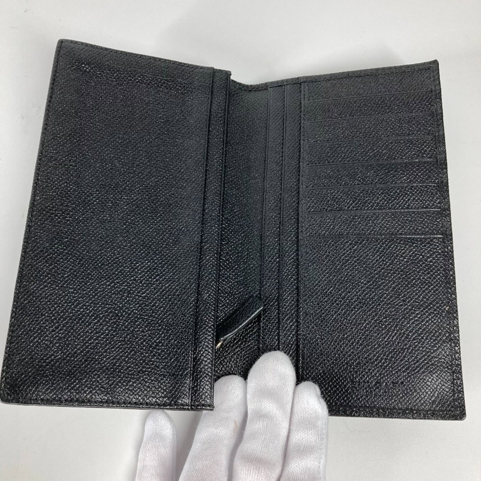 Long Bi fold Wallet Leather - 8