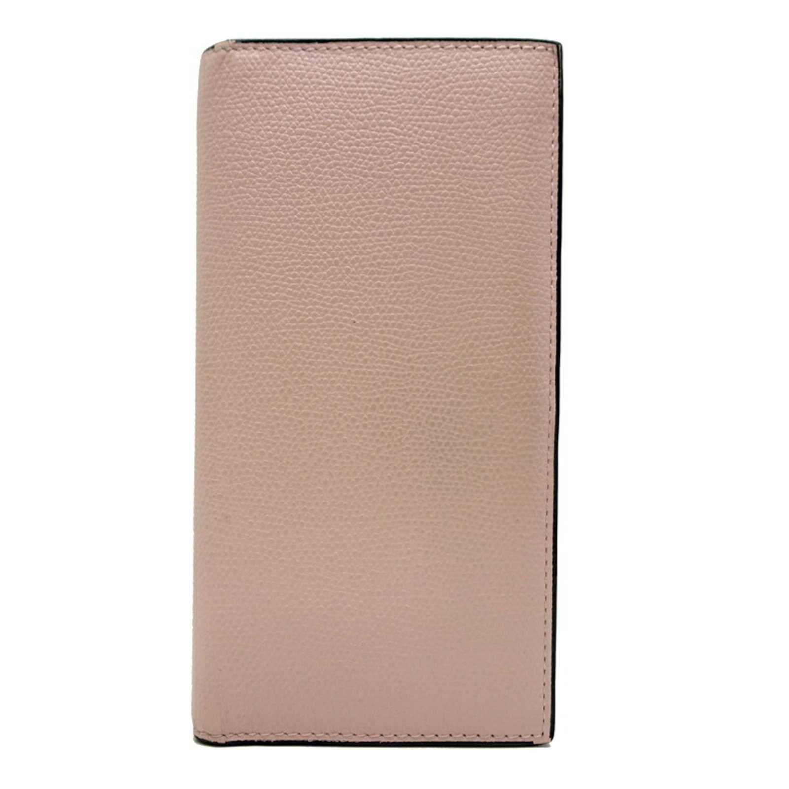 Valextra Wallet (Bi-Fold) Leather: Valextra Wallet (Bi-Fold) Leather Pink Valextra Wallet (Bi-Fold) Leather, featuring a bi-fold design made from high-quality leather. This stylish wallet comes with a box and dust bag for added protect