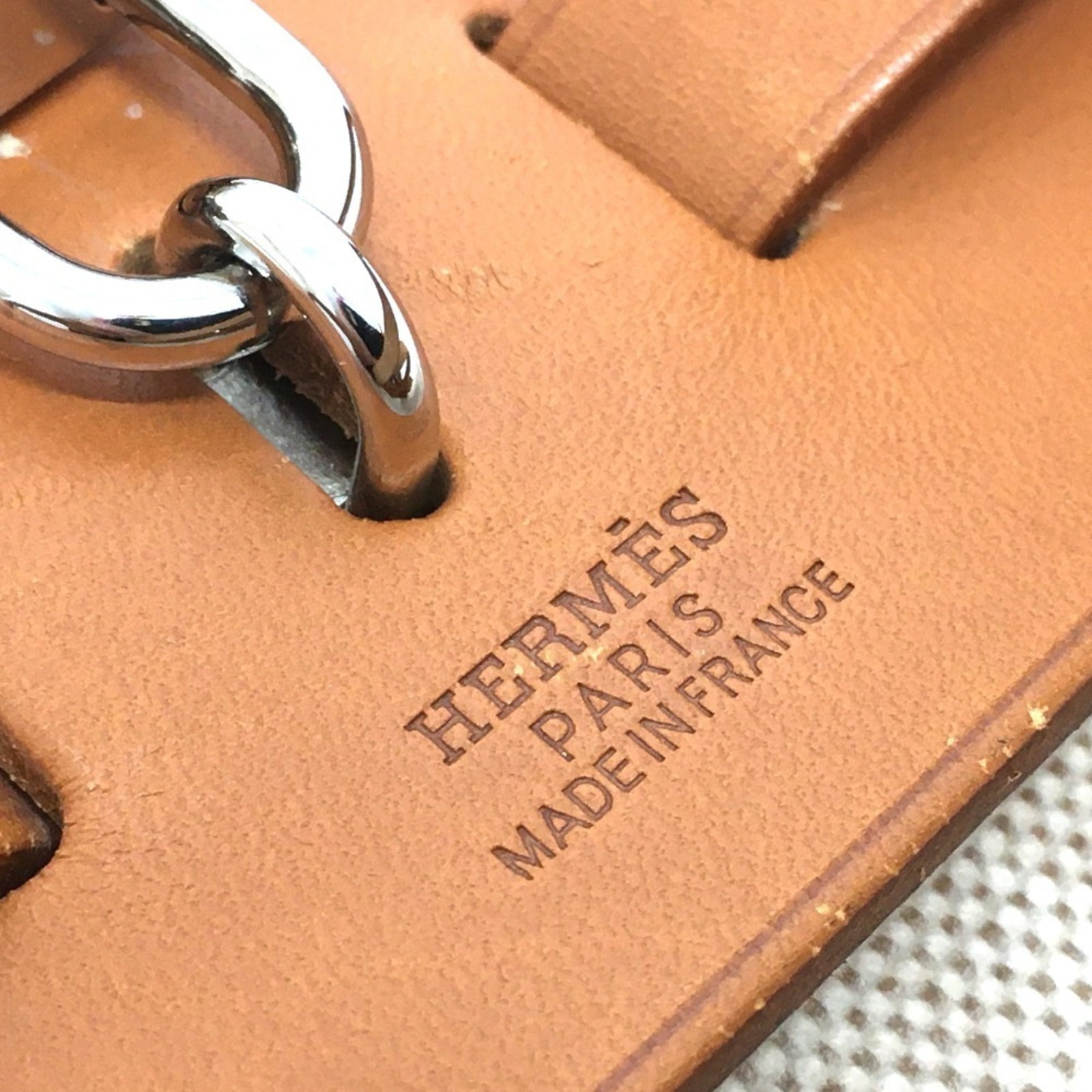 Canvas leather backpack by Hermes - 5