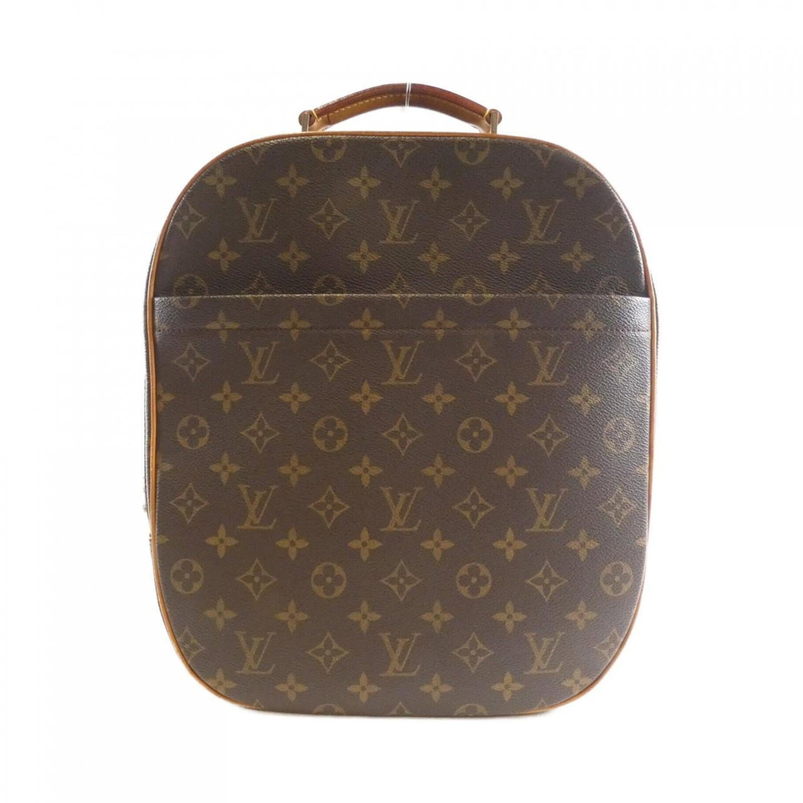 Shoulder bag coated canvas by Louis Vuitton: Shoulder bag coated canvas by Louis Vuitton Coated canvas by Louis Vuitton, this shoulder bag boasts a classic design with gold hardware and a timeless maroon color. Measuring 33cm x 29cm x 13cm, it c