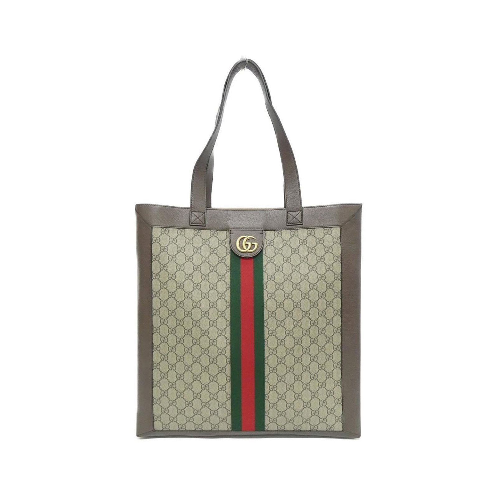 Canvas handbag Gucci: Canvas handbag Gucci Canvas handbag from Gucci, featuring beige and brown canvas construction with gold hardware. This classic design comes with a dust bag and pouch for added convenience. A stylish