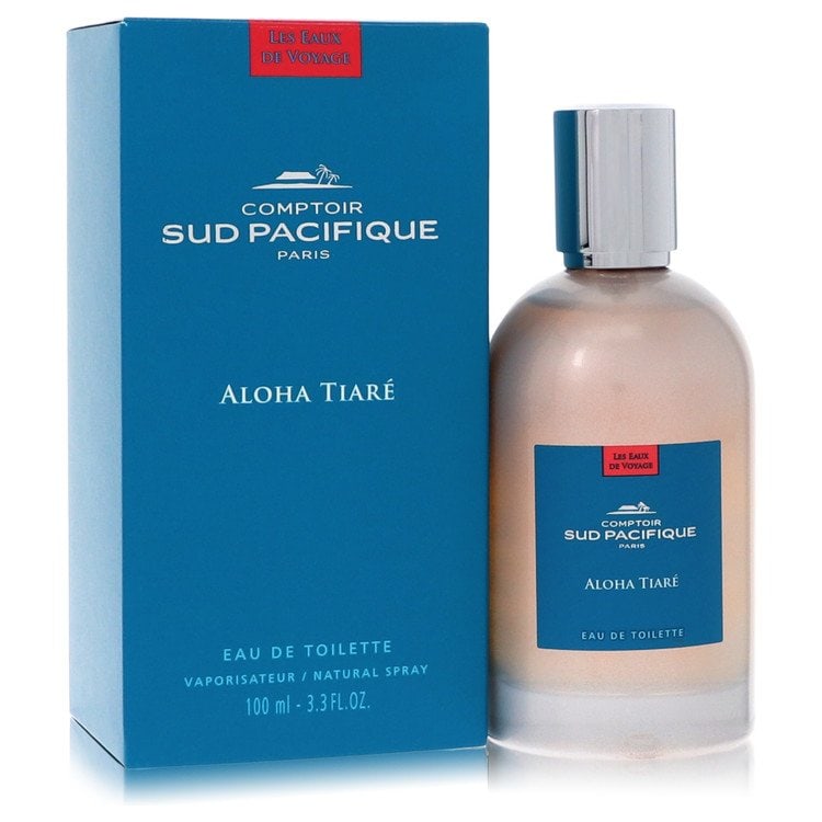 Comptoir Sud Pacifique Aloha Tiare by Comptoir Sud Pacifique Eau De Toilette Spray 3.4 oz: Comptoir Sud Pacifique Aloha Tiare by Comptoir Sud Pacifique Eau De Toilette Spray 3.4 oz Soft oriental floral scents with citrus notes and exotic florals make up Comptoir Sud Pacifique's Aloha Tiare 
