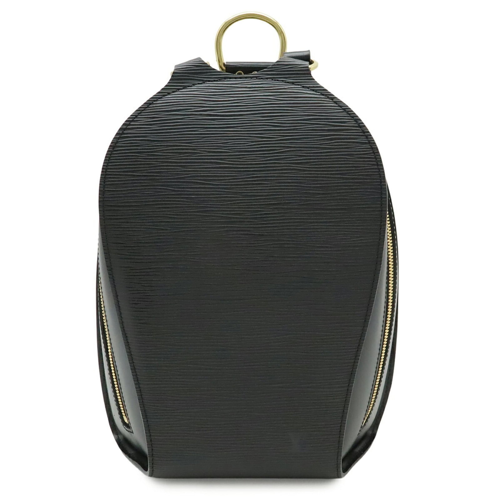 Backpack Leather Bag Epi Louis Vuitton: Backpack Leather Bag Epi Louis Vuitton Epi leather construction provides durability and sophistication to this Louis Vuitton backpack, while the classic black color ensures timeless elegance.