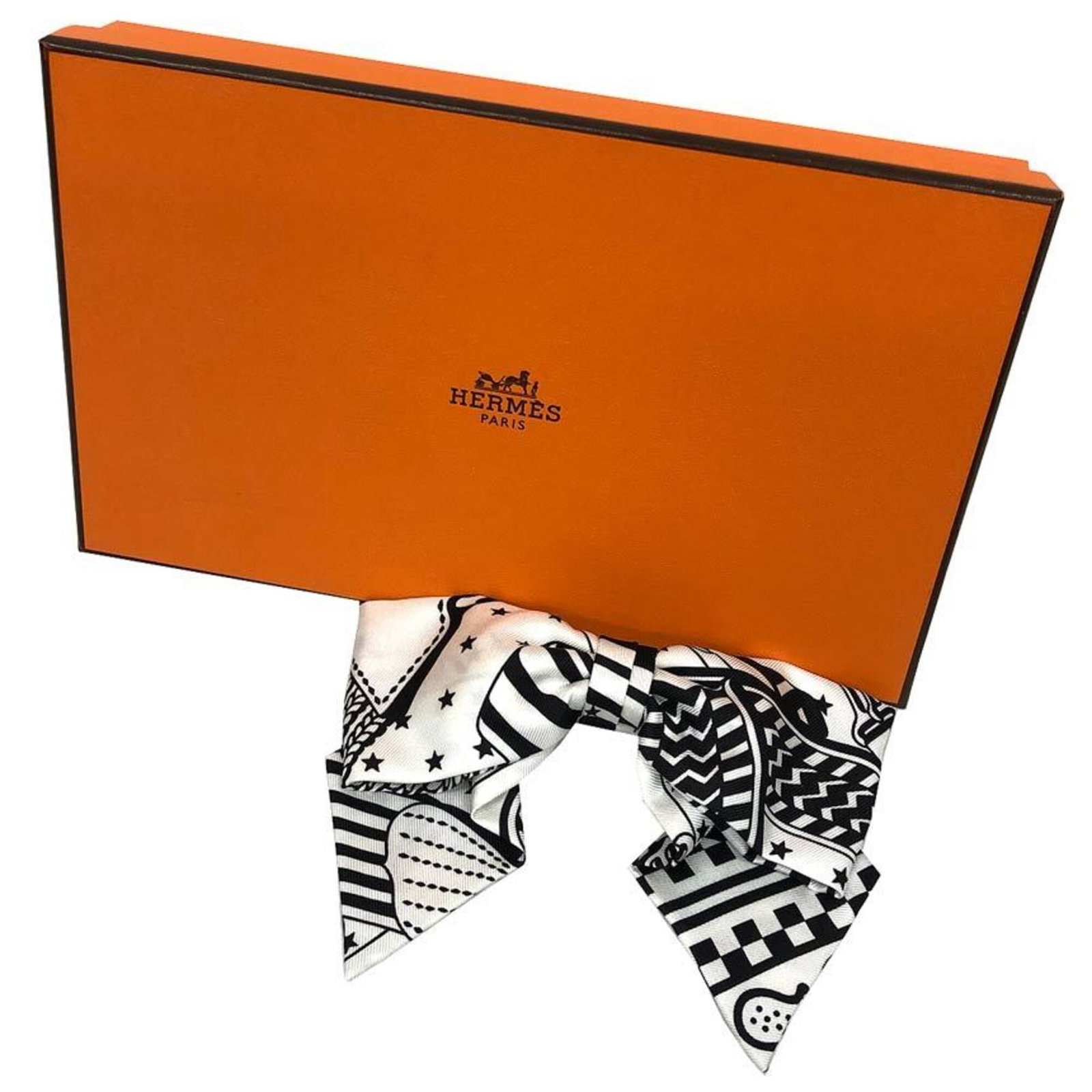 Hermes barrette silk - 2