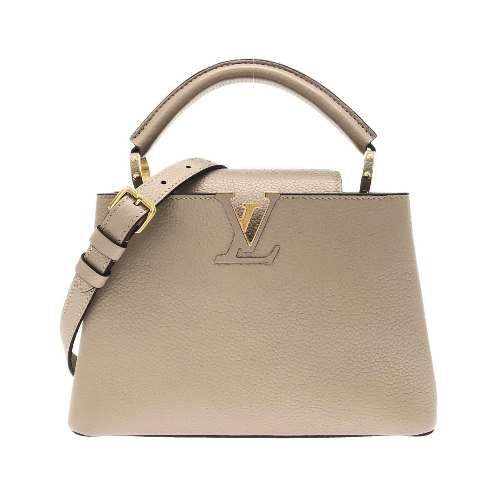 Louis Vuitton Handbag: Louis Vuitton Handbag Louis Vuitton Handbag with sleek design and gold hardware, measuring 18cm x 27cm x 9cm. This stylish bag features a classic Galle color and premium materials that exude timeless
