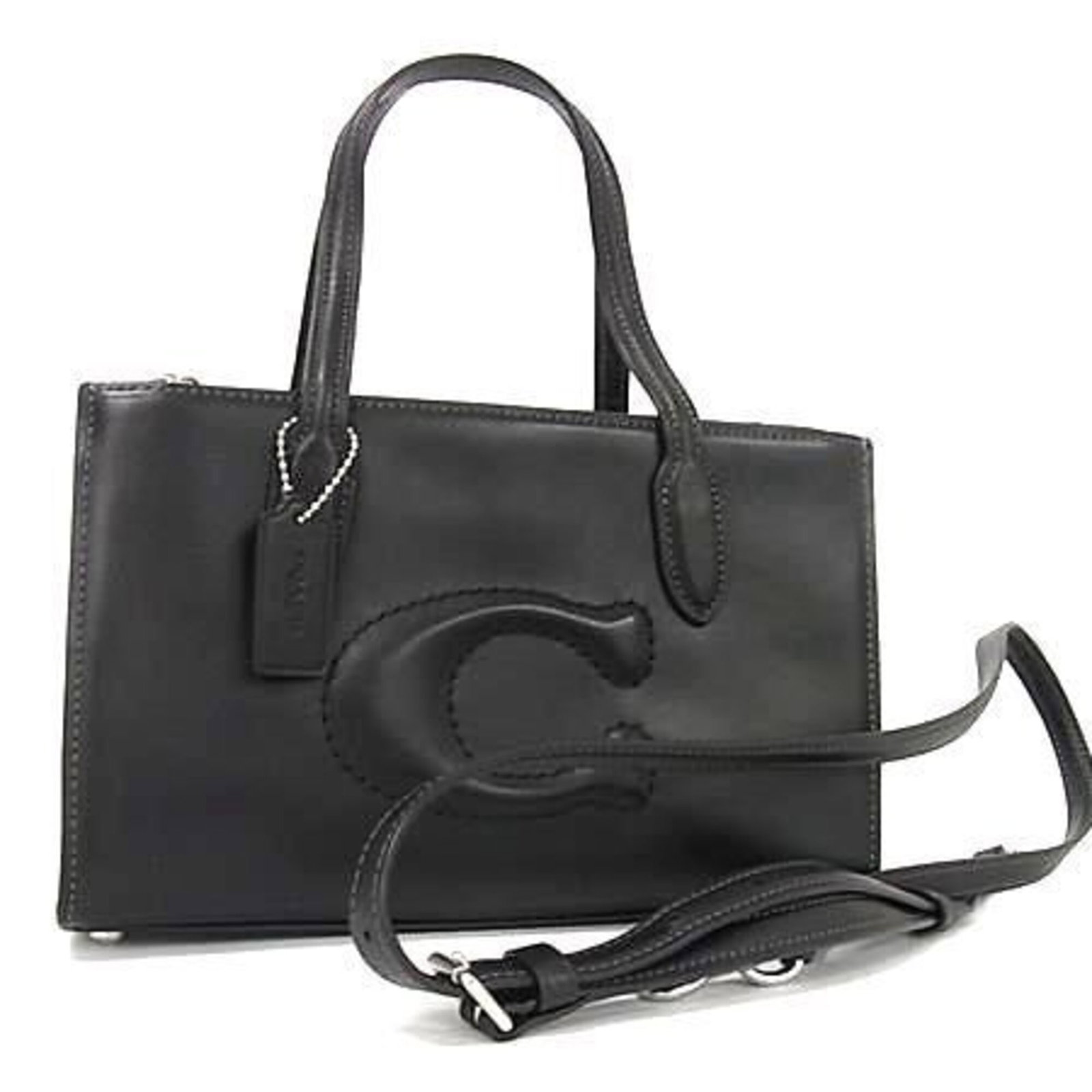 Coach Handbag Leather (1 of 6)
