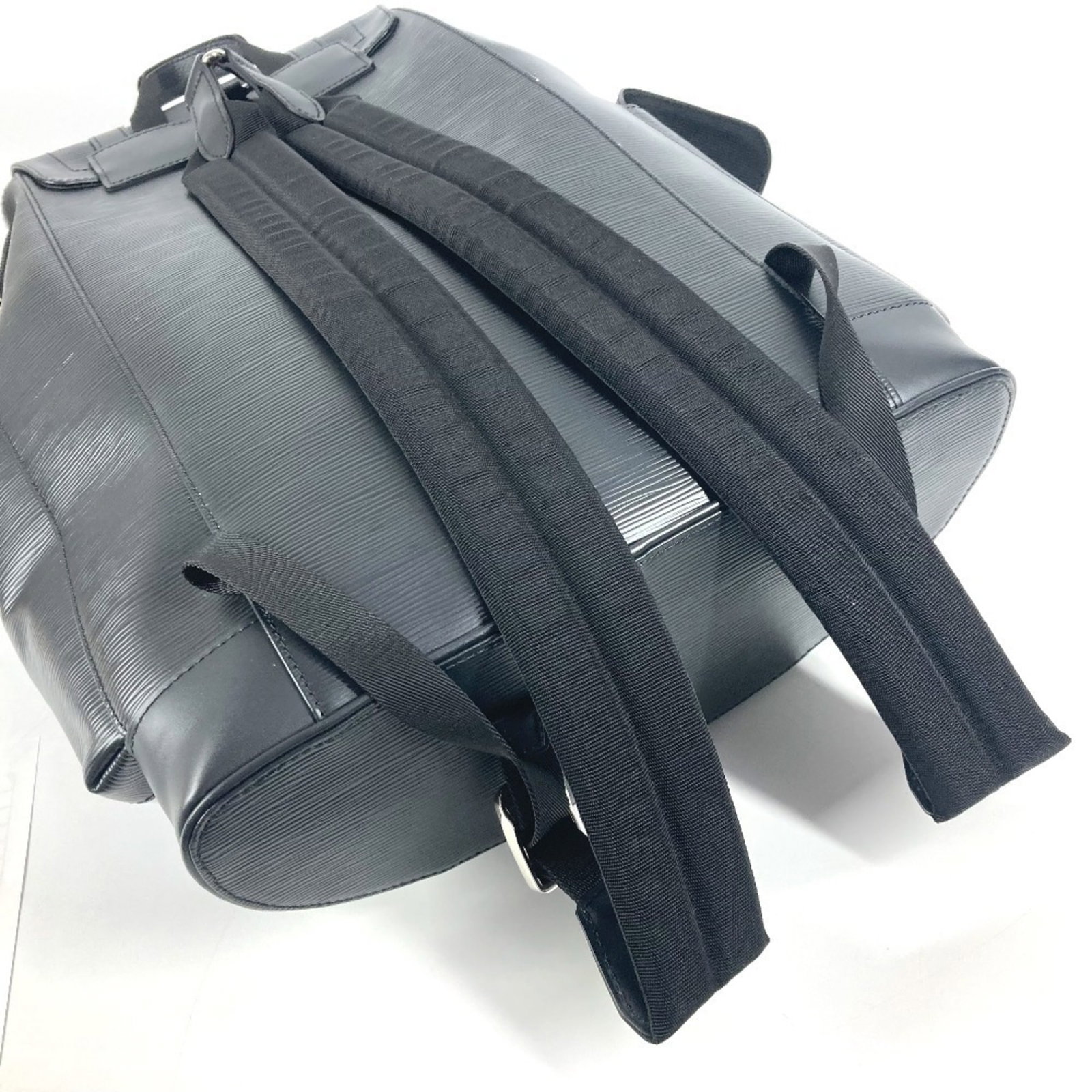 Vuitton Louis Eclipse Monogram Leather Backpack Epi - 12
