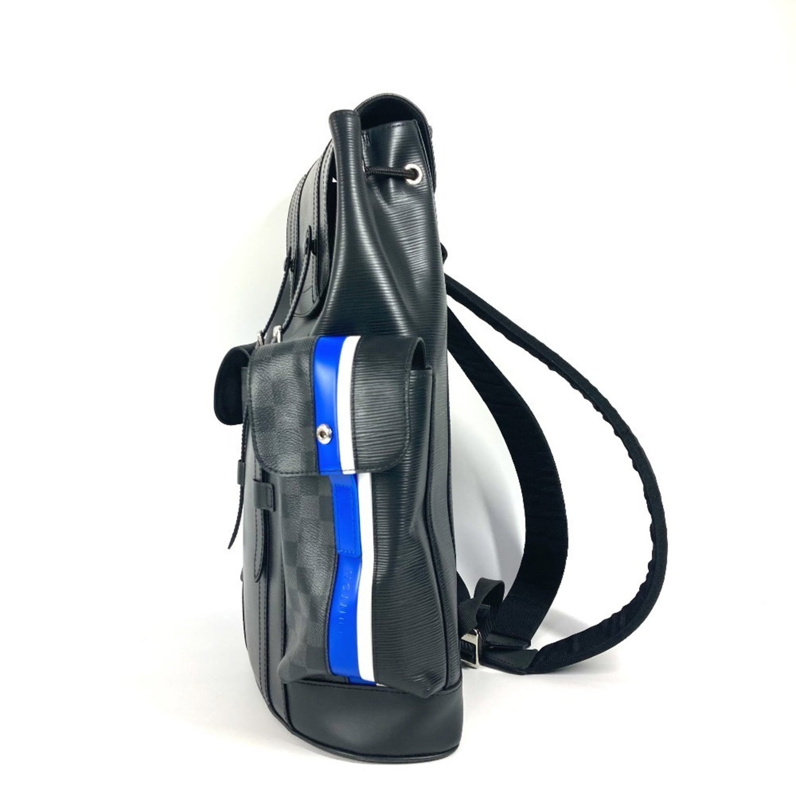 Vuitton Louis Eclipse Monogram Leather Backpack Epi - 3