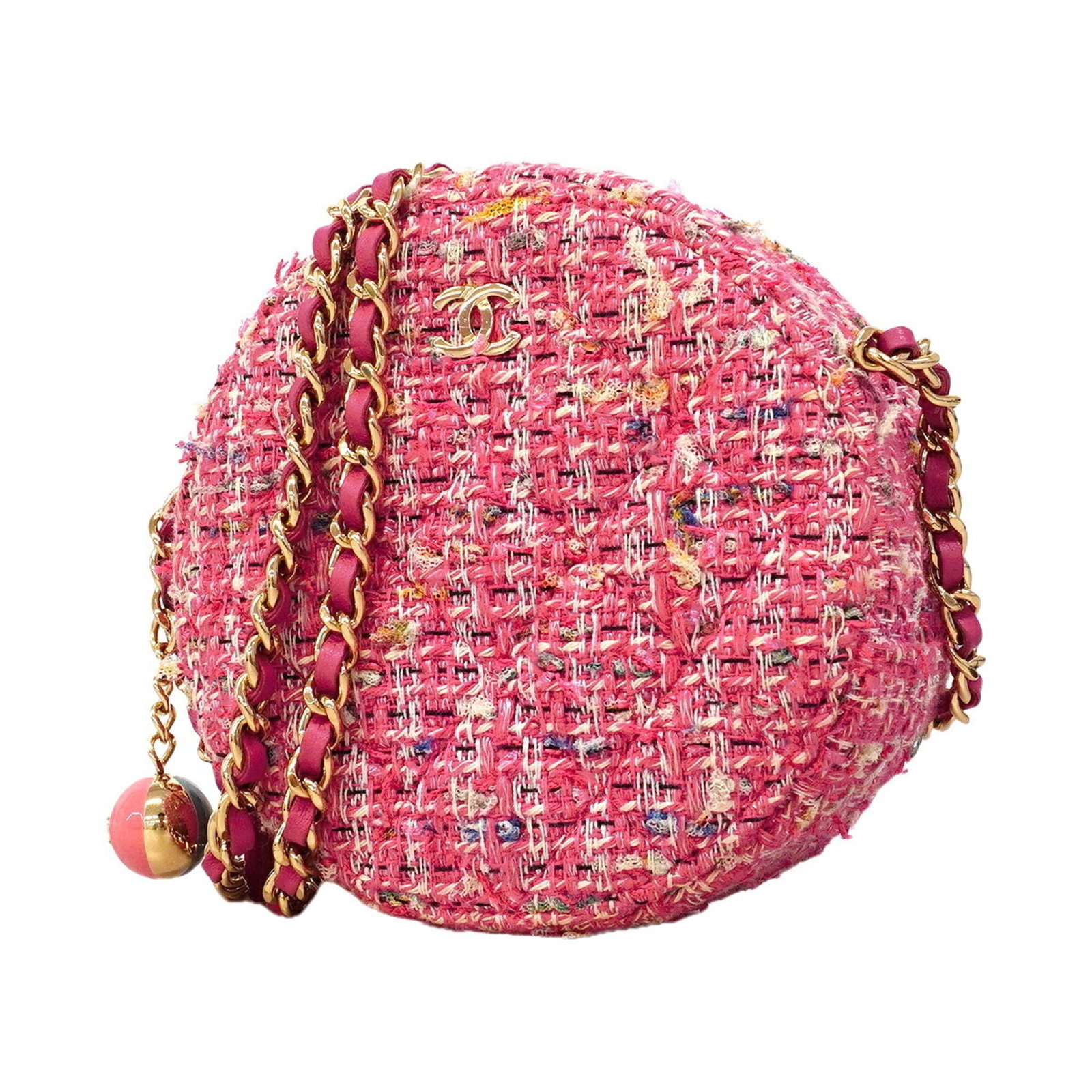 Tweed Chanel Bag Shoulder: Tweed Chanel Bag Shoulder Tweed Chanel Bag Shoulder - A Chic and Timeless Design. This pink tweed shoulder bag features champagne gold hardware, showcasing a classic Chanel style with a unique touch. 