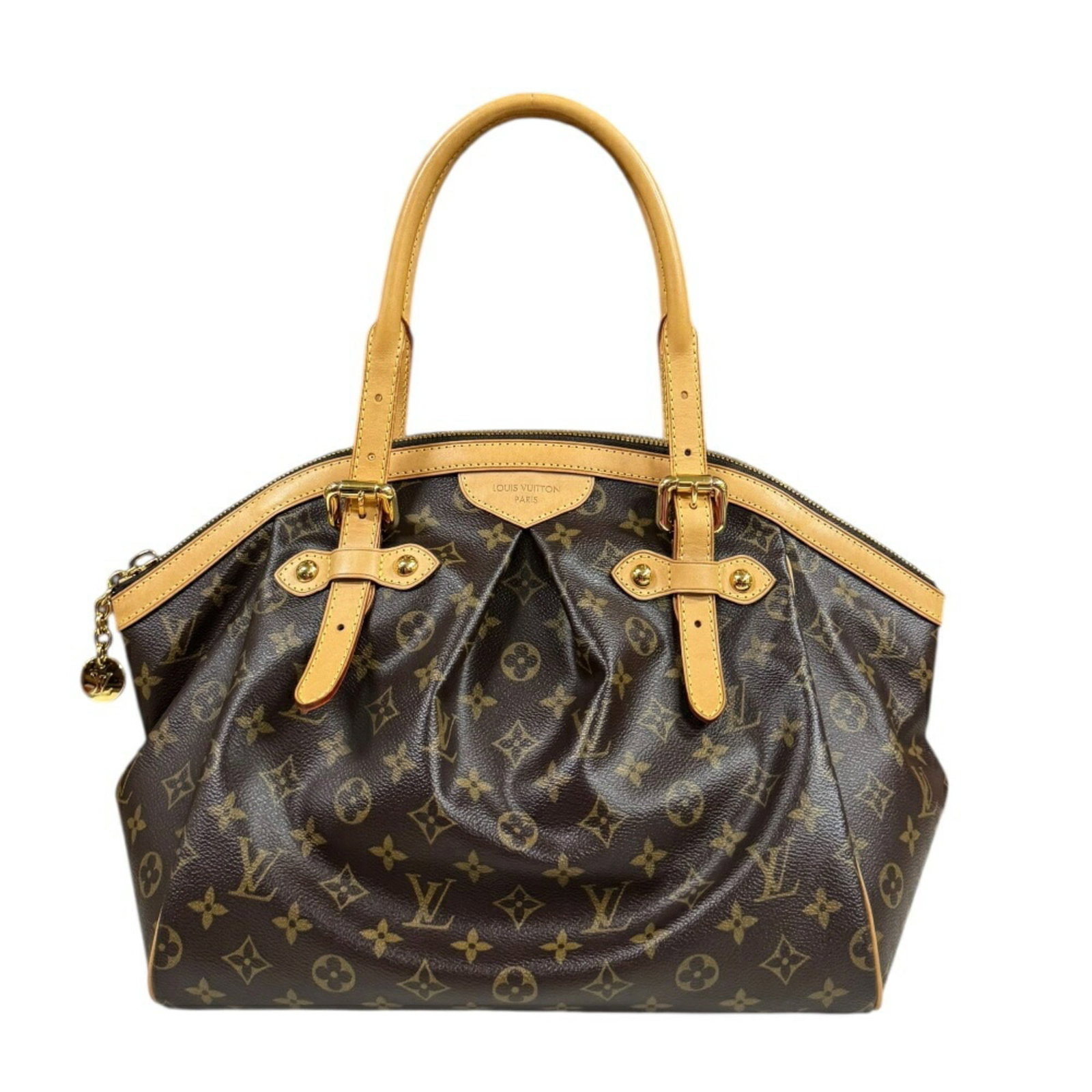 Shoulder Bag Monogram By Louis Vuitton: Shoulder Bag Monogram By Louis Vuitton Brown Monogram Shoulder Bag by Louis Vuitton, featuring the iconic M40144 design with a sturdy zipper closure and adjustable straps. Measuring 29cm x 45cm x