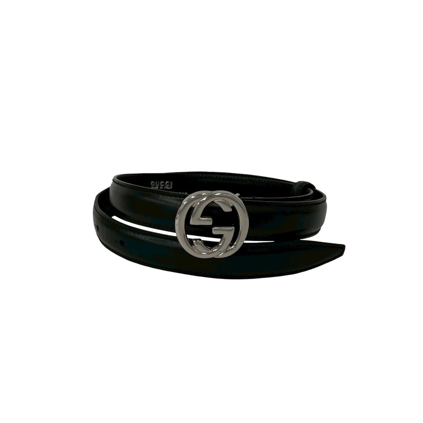 Standard Belt Gucci: Standard Belt Gucci Standard Gucci Belt in Black Features a Classic Design with a Length Range of 69cm-73cm, Ideal for Adding a Touch of Luxury to Any Outfit. Made from High-Quality Leather, This