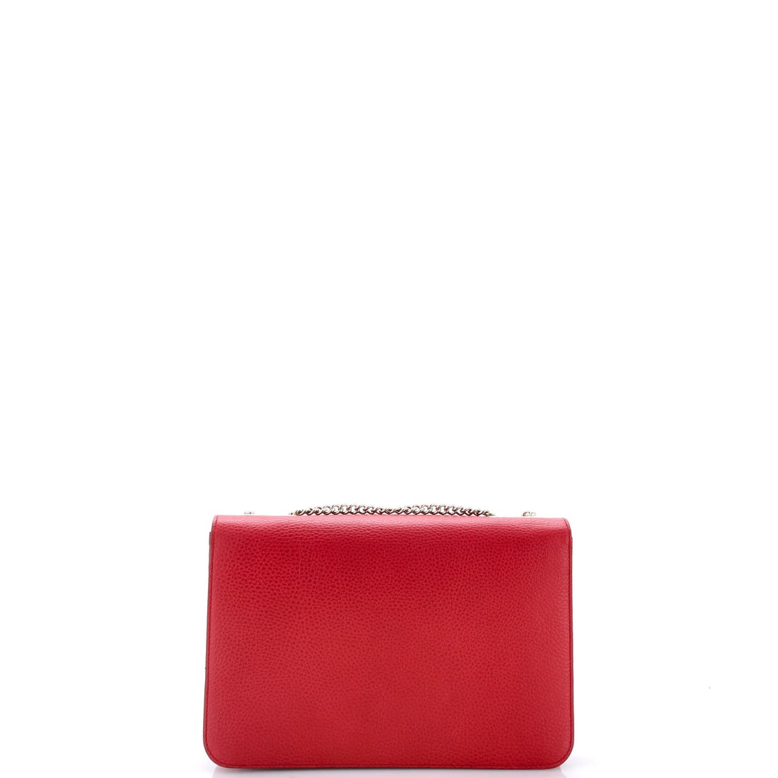 Medium leather shoulder bag Gucci interlocking - 3