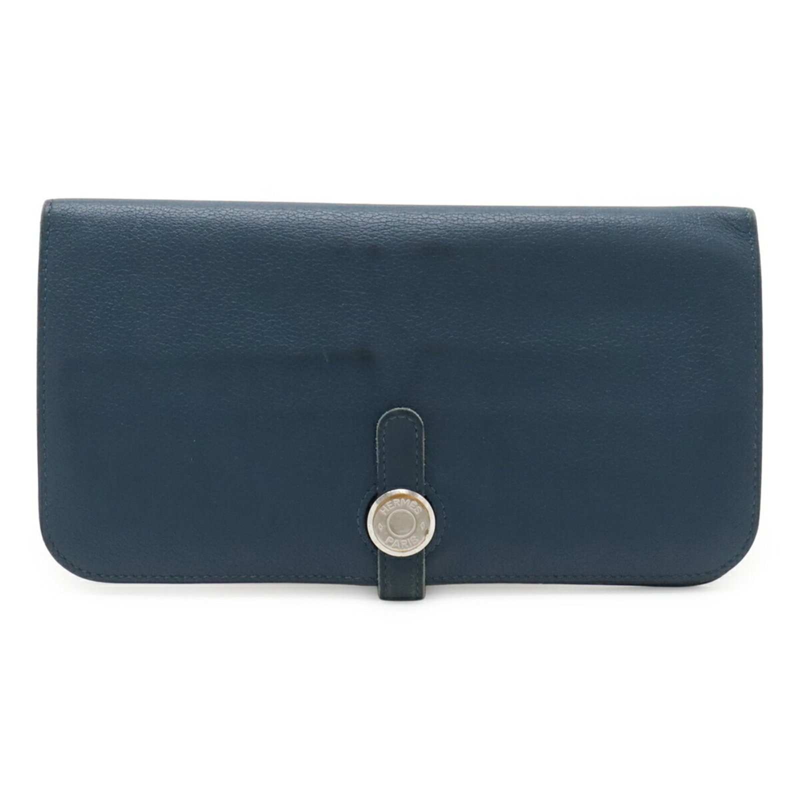 Long Hermes Wallet Leather Bi Fold - 2