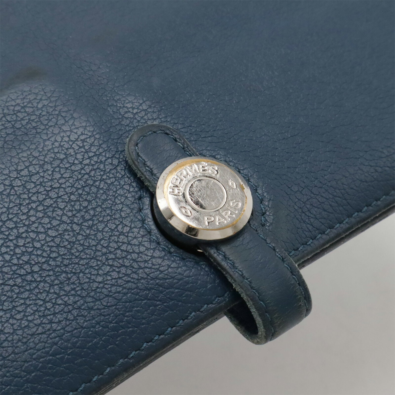 Long Hermes Wallet Leather Bi Fold - 5