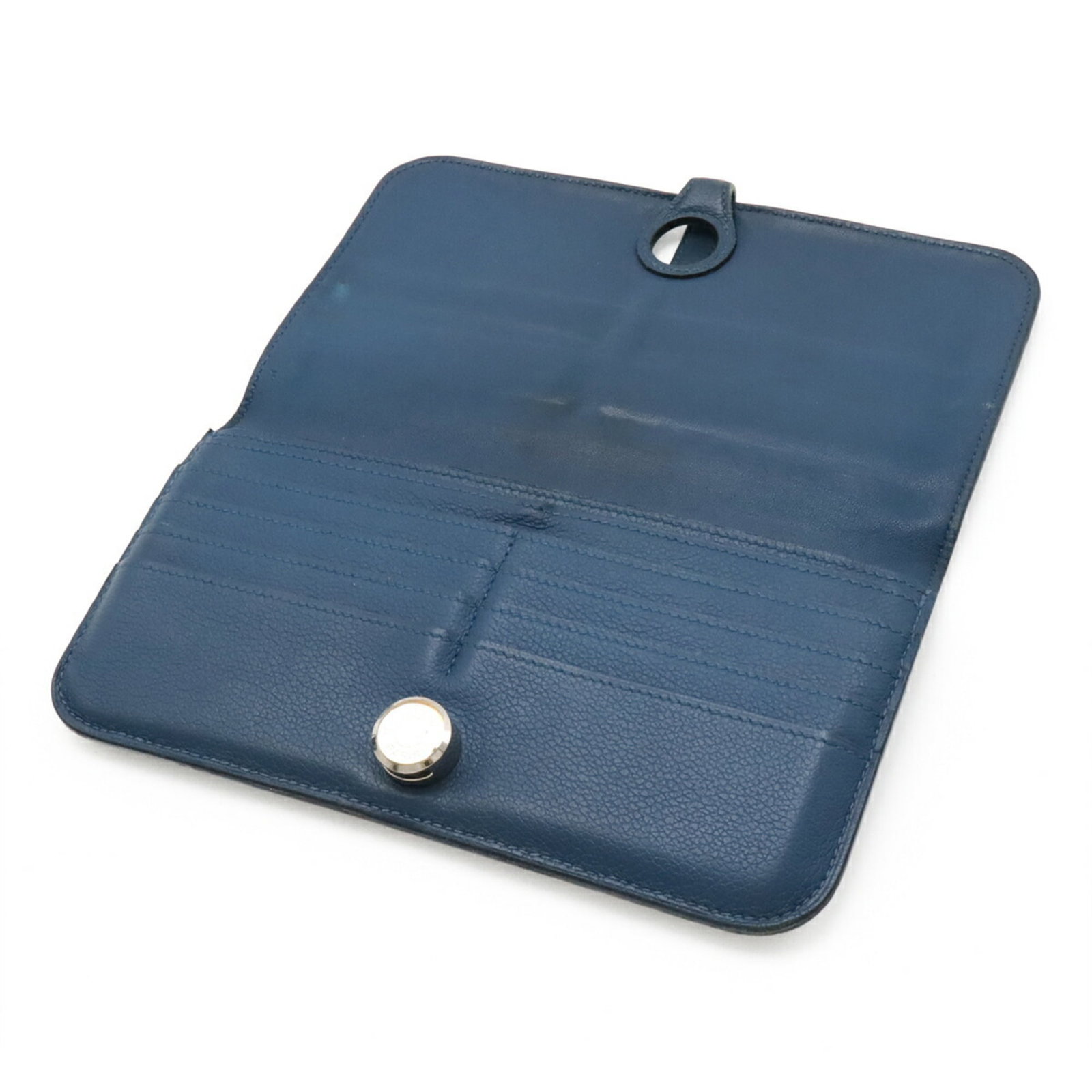 Long Hermes Wallet Leather Bi Fold - 7