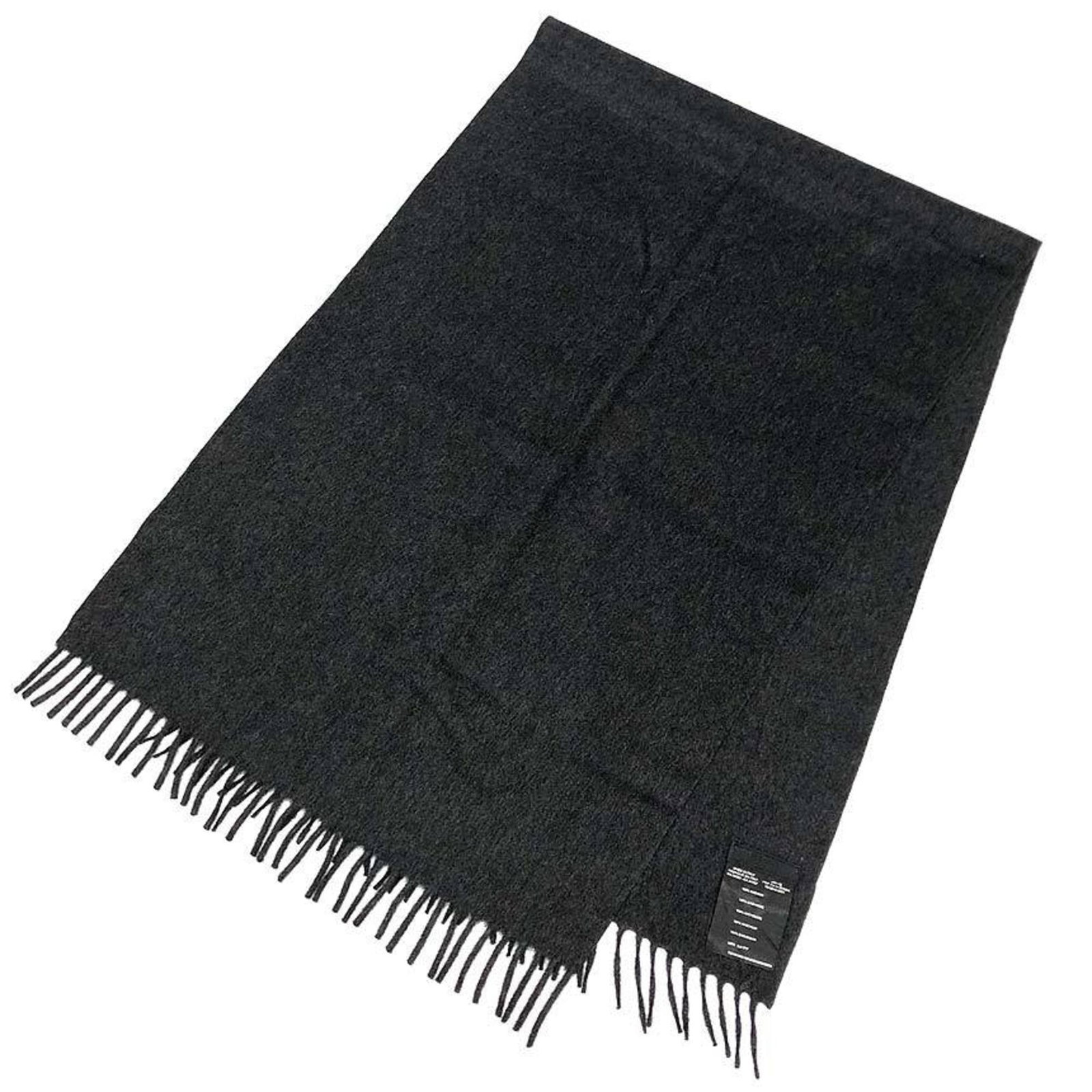Stole Cashmere Prada: Stole Cashmere Prada Stole Cashmere Prada bears a signature and measures 1.5m x 48cm, made from cashmere material in gray color. It originates from Italy and is designed for both men and women. The st
