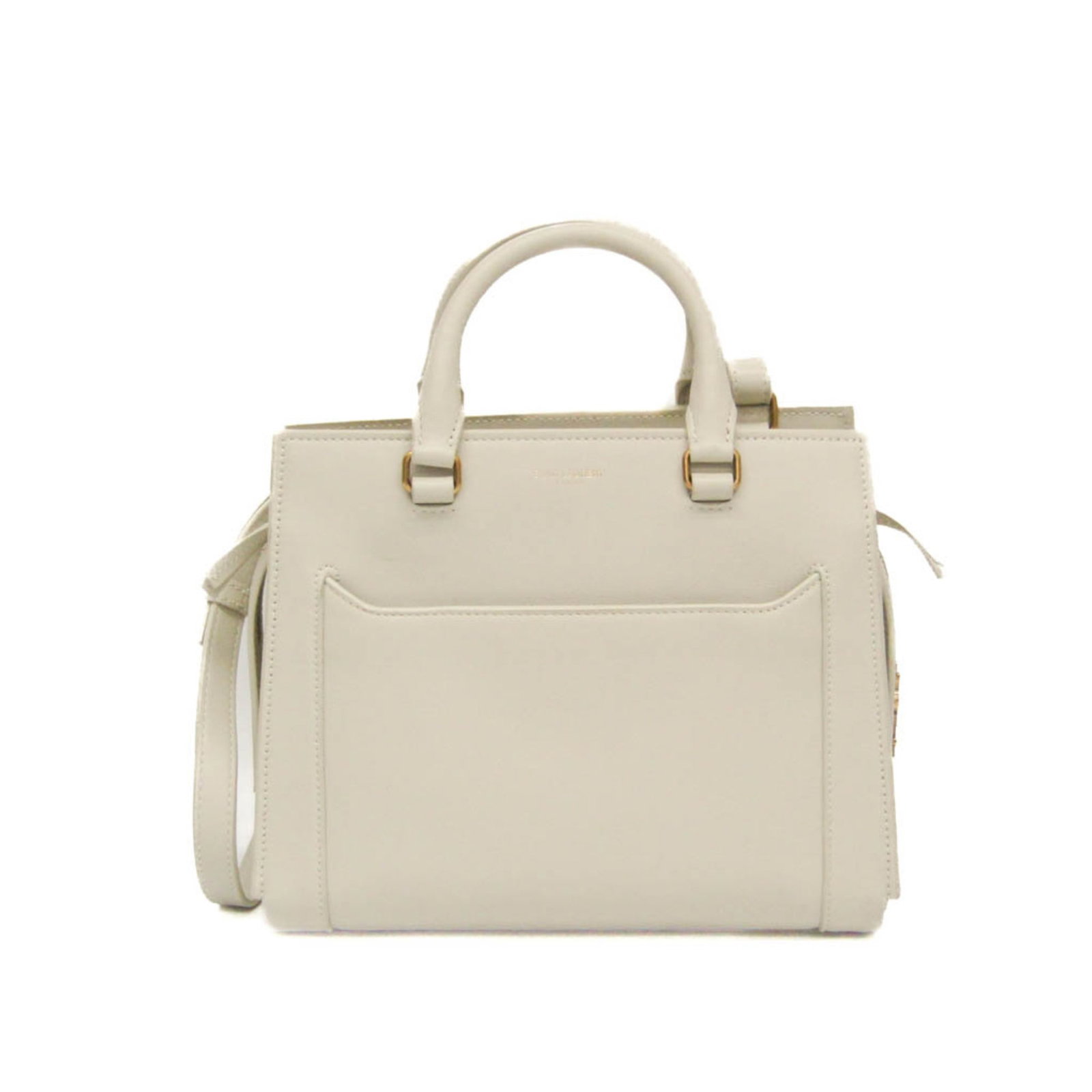 Saint Laurent Handbag Shoulder Bag Leather: Saint Laurent Handbag Shoulder Bag Leather White leather Saint Laurent Eastside Small shoulder bag with adjustable strap, weighing 780g. Features a classic design with a total length of 110cm - 116cm 