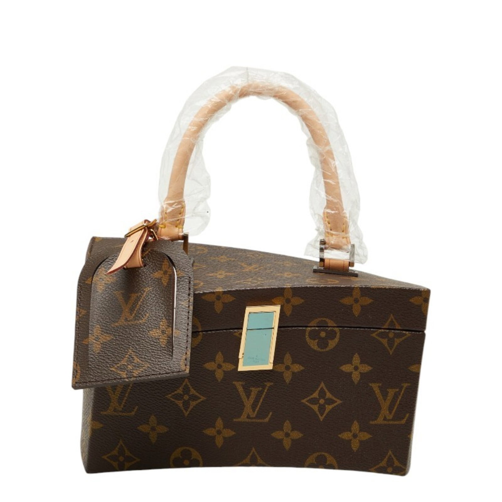 Louis Vuitton PVC Leather Bag Shoulder: Louis Vuitton PVC Leather Bag Shoulder PVC Leather Bag from Louis Vuitton, featuring a classic shoulder design with brown color and precise measurements. Made from high-quality PVC leather, this bag