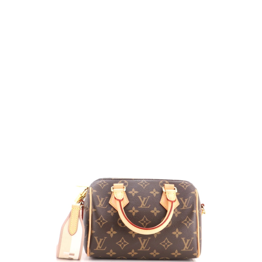 Speedy Bandouliere Bag Louis Vuitton Monogram Canvas: Speedy Bandouliere Bag Louis Vuitton Monogram Canvas The Speedy Bandouliere Bag from Louis Vuitton features a timeless design with a classic brown canvas exterior and red interior. With its gold hardw