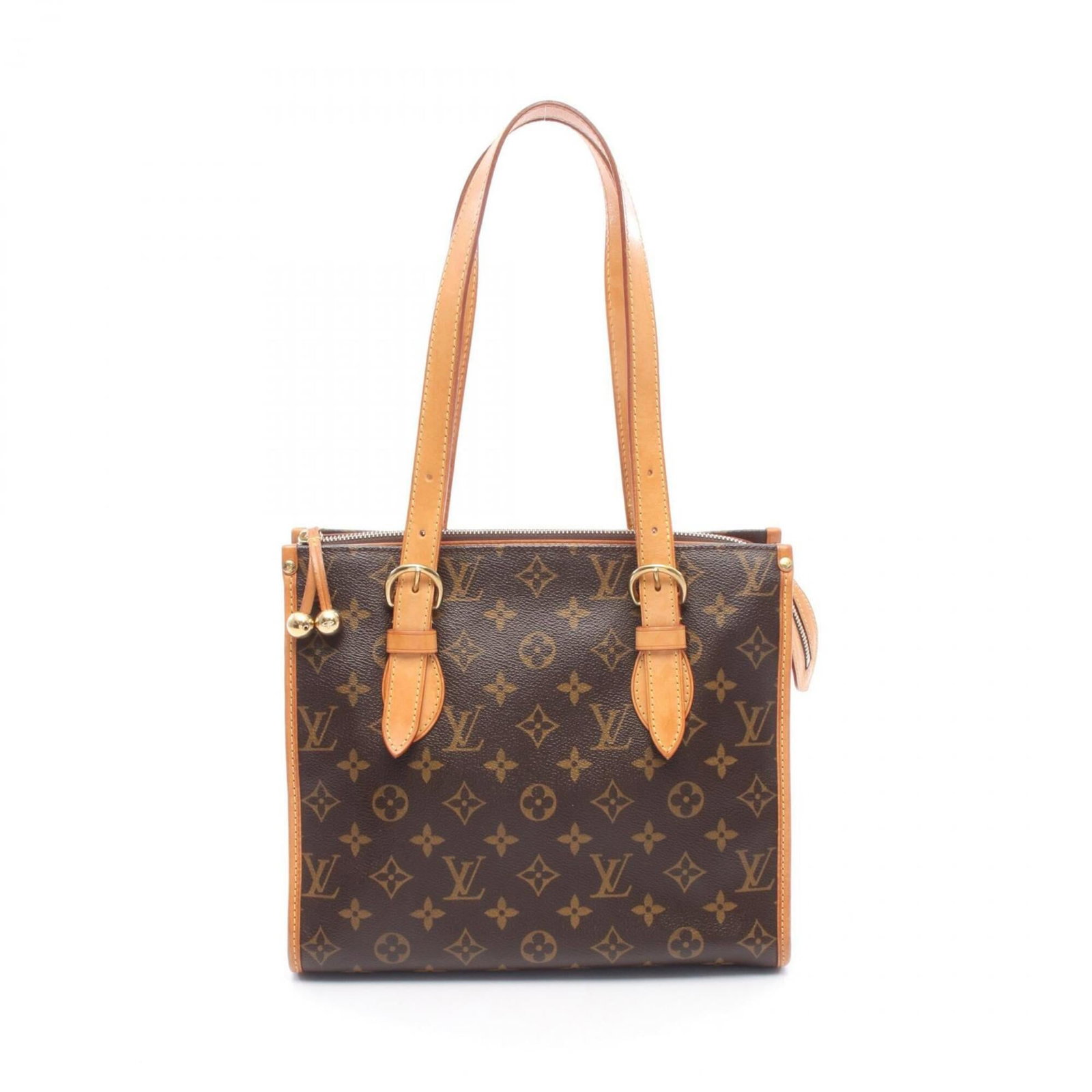 Louis Vuitton Tote Bag Handbag Coated Canvas Pvc Leather: Louis Vuitton Tote Bag Handbag Coated Canvas Pvc Leather Brown Louis Vuitton Tote Bag with Coated Canvas, PVC, and Leather Construction. This structured tote measures 23.5cm x 27cm x 11.5cm and