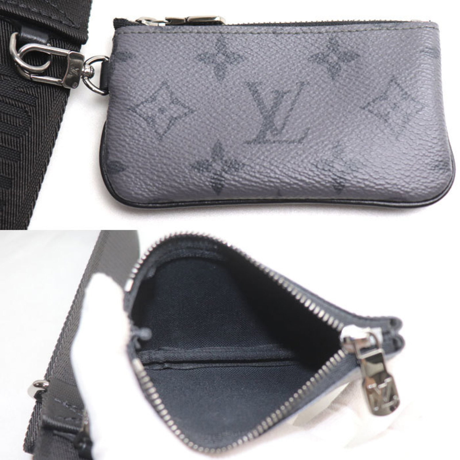 Shoulder bag Monogram Eclipse by Louis Vuitton - 5