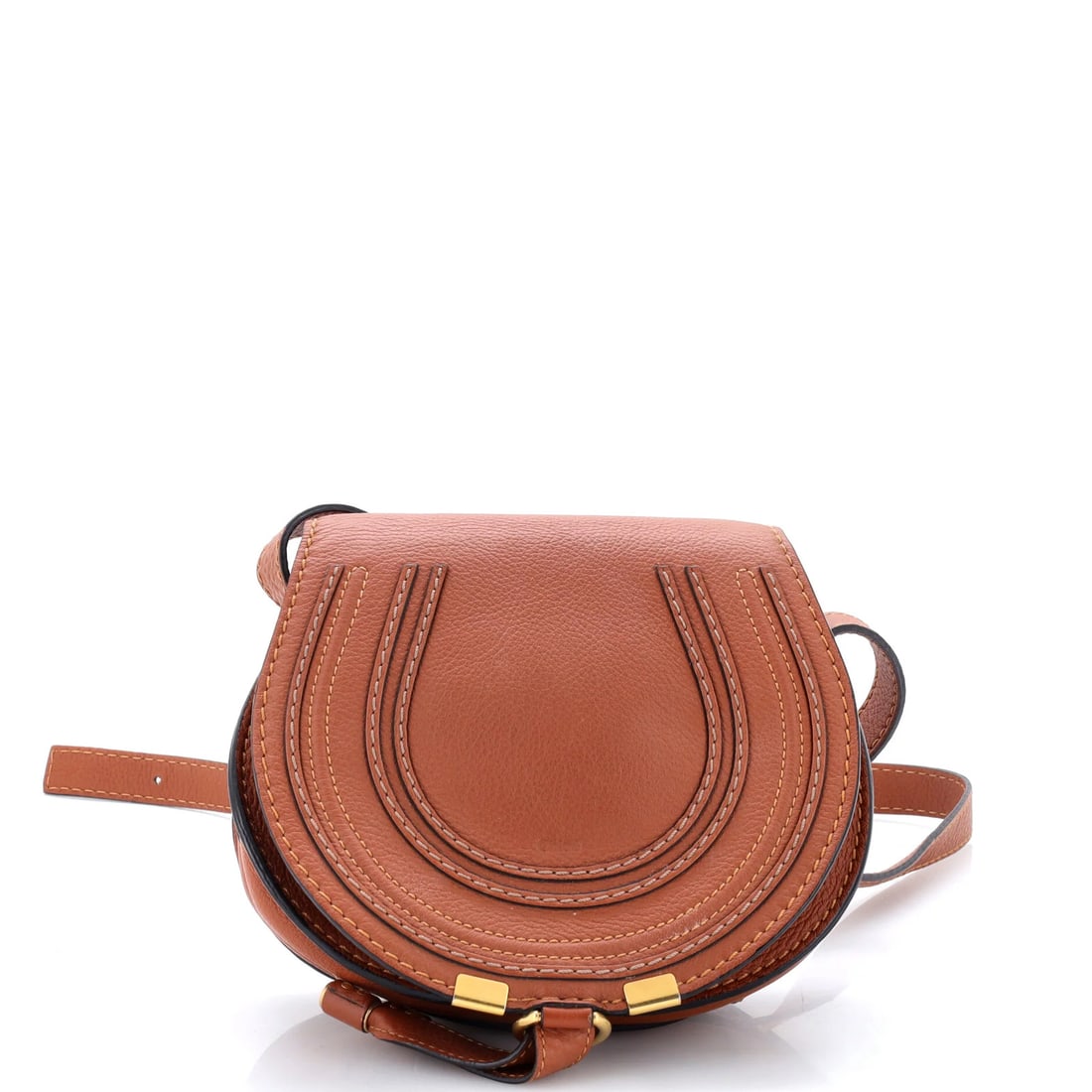 Marcie Crossbody Small Chloe Leather Bag: Marcie Crossbody Small Chloe Leather Bag The Marcie Crossbody Small Chloe Leather Bag features a classic design with a brown leather exterior and green interior. With its small size, gold hardware,