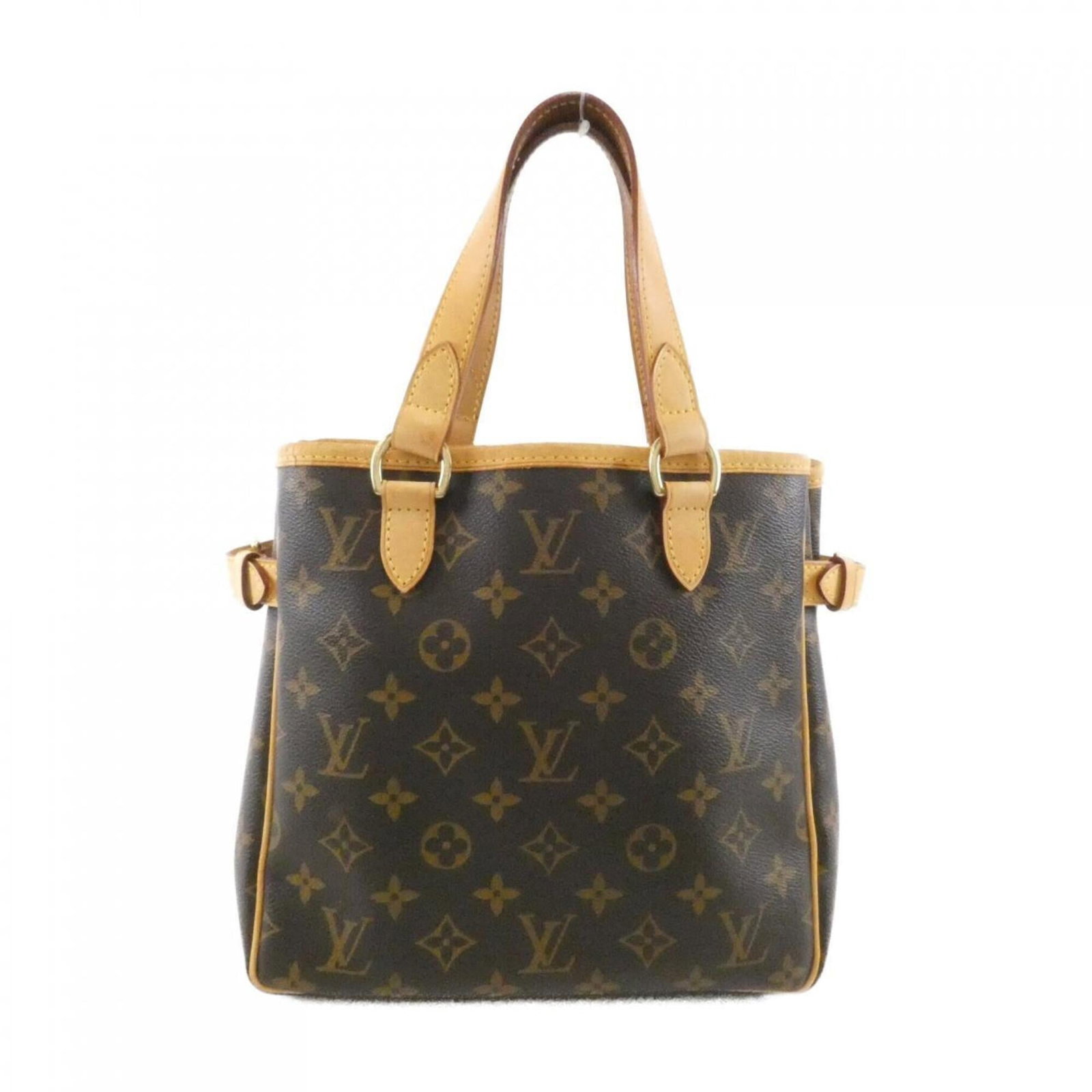Canvas Coated Louis Vuitton Handbag: Canvas Coated Louis Vuitton Handbag Canvas Coated Louis Vuitton Handbag features a unique coated canvas material and gold hardware, adding a touch of elegance to its classic design. Measuring 23cm x