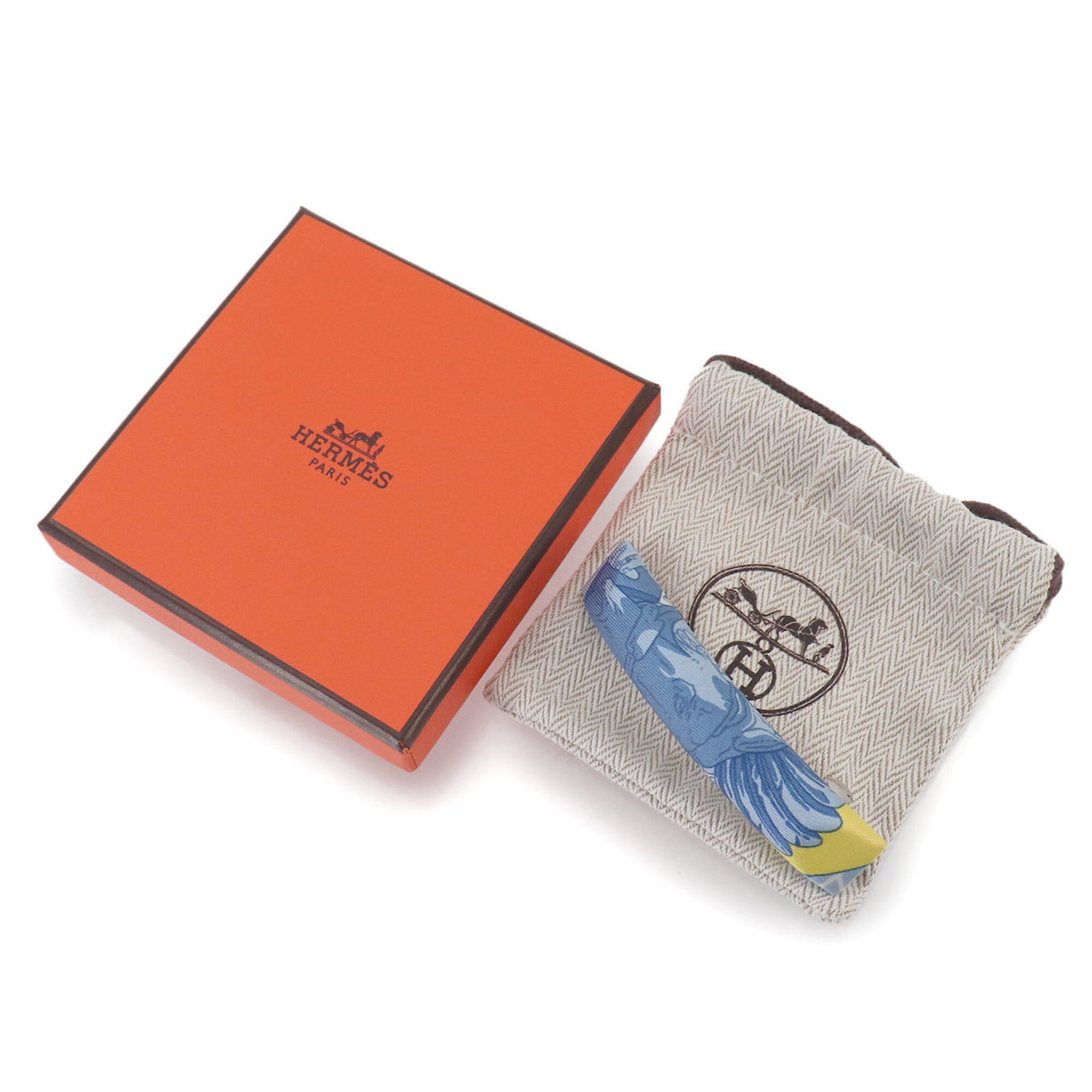 Hermes barrette silk - 2