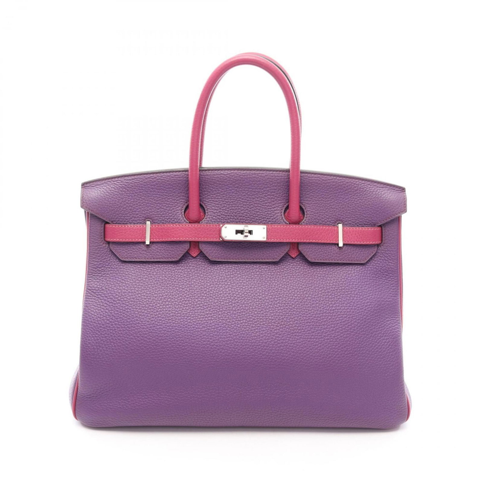 Togo Leather Handbag Hermes: Togo Leather Handbag Hermes Togo leather, a signature material from Herm?s, adorns this elegant handbag. Measuring 28cm x 35cm x 18cm, it offers a stylish and compact design. The Anemone, Pink,