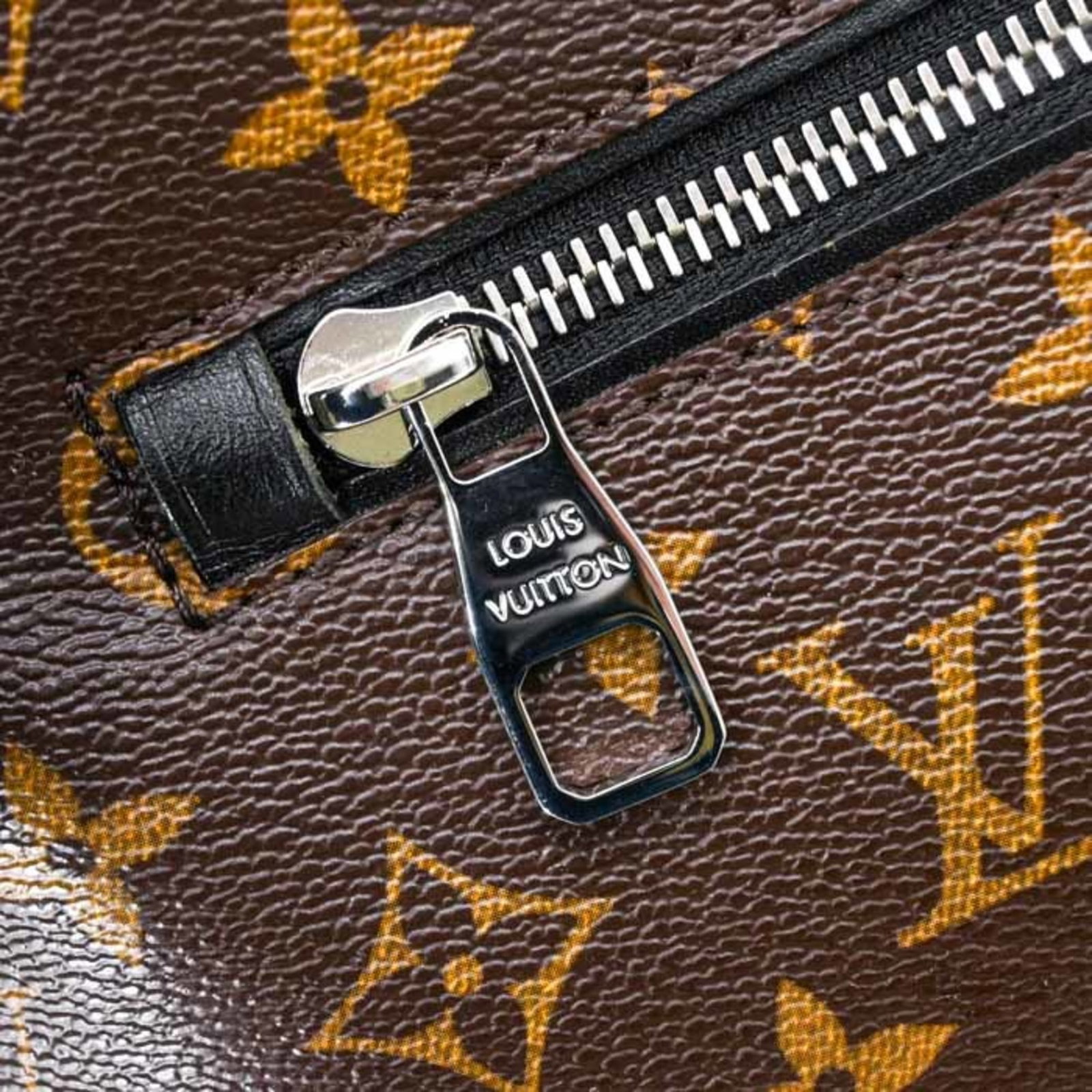 Leather Monogram Louis Vuitton Backpack - 13
