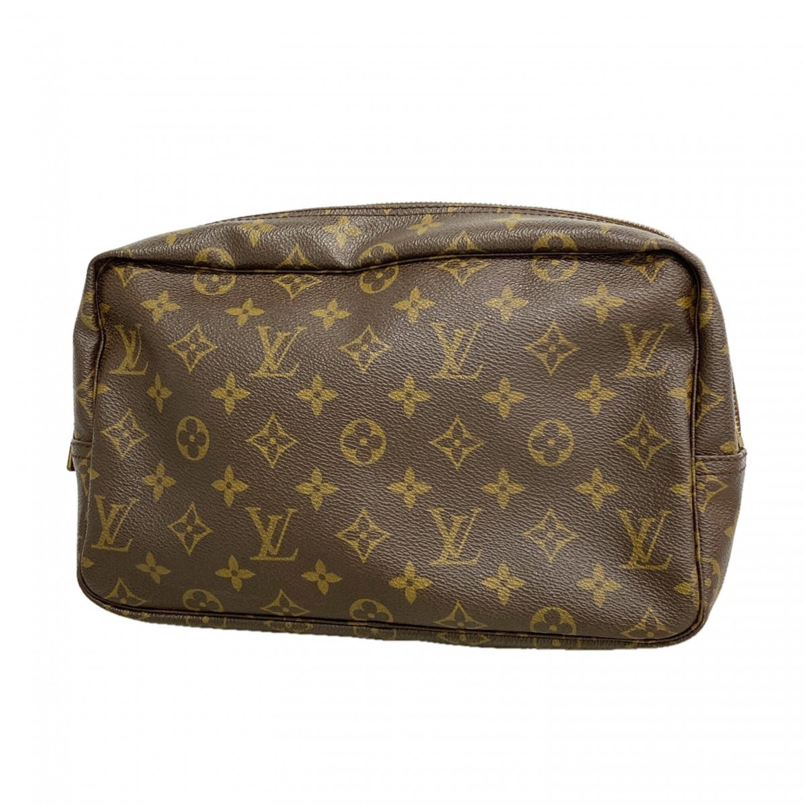 Vuitton Pouch Louis: Vuitton Pouch Louis Brown Louis Vuitton Pouch with Classic Design. This women's pouch features the iconic monogram pattern and measures 17cm x 28cm x 8cm, making it a stylish accessory for everyday