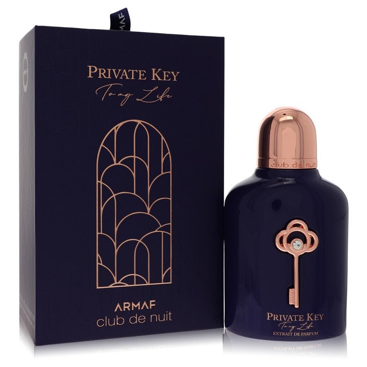 Club De Nuit Private Key To My Life by Armaf Extrait De Parfum Spray (Unisex) 3.4 oz: Club De Nuit Private Key To My Life by Armaf Extrait De Parfum Spray (Unisex) 3.4 oz 3.4 oz Extrait De Parfum Spray from Armaf's Club De Nuit, a unisex cologne offering a unique blend of scents that