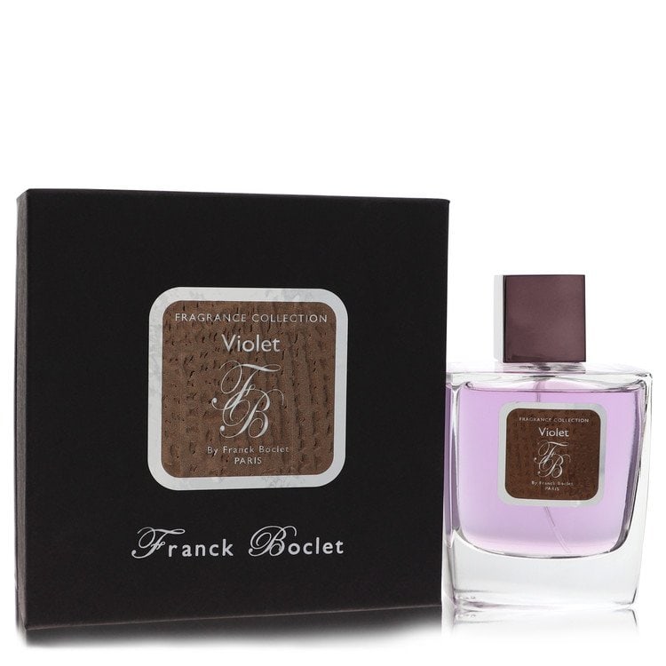 Franck Boclet Violet by Franck Boclet Eau De Parfum Spray (Unisex) 3.4 oz: Franck Boclet Violet by Franck Boclet Eau De Parfum Spray (Unisex) 3.4 oz Franck Boclet Violet by Franck Boclet Eau De Parfum Spray, a vibrant and spicy scent with subtle masculine undertones,