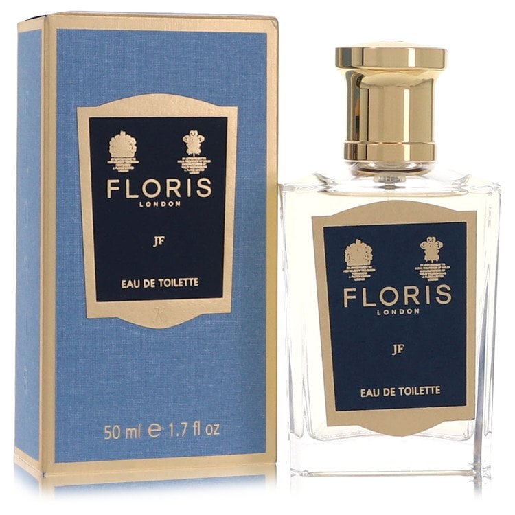 Floris JF by Floris Eau De Toilette Spray 1.7 oz: Floris JF by Floris Eau De Toilette Spray 1.7 oz Lime, lemon, mandarin, bergamot, and coriander top notes blend with earthy herbal scents in this traditional classic fragrance from Floris Eau De