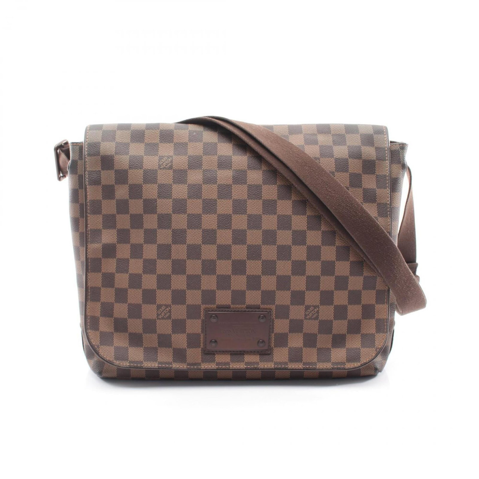 Louis Vuitton Handbag Shoulder Bag Coated Canvas Pvc Damier Canvas Leather: Louis Vuitton Handbag Shoulder Bag Coated Canvas Pvc Damier Canvas Leather Coated canvas, PVC, and Damier Canvas materials blend in this Louis Vuitton shoulder bag. The brown color and leather accents