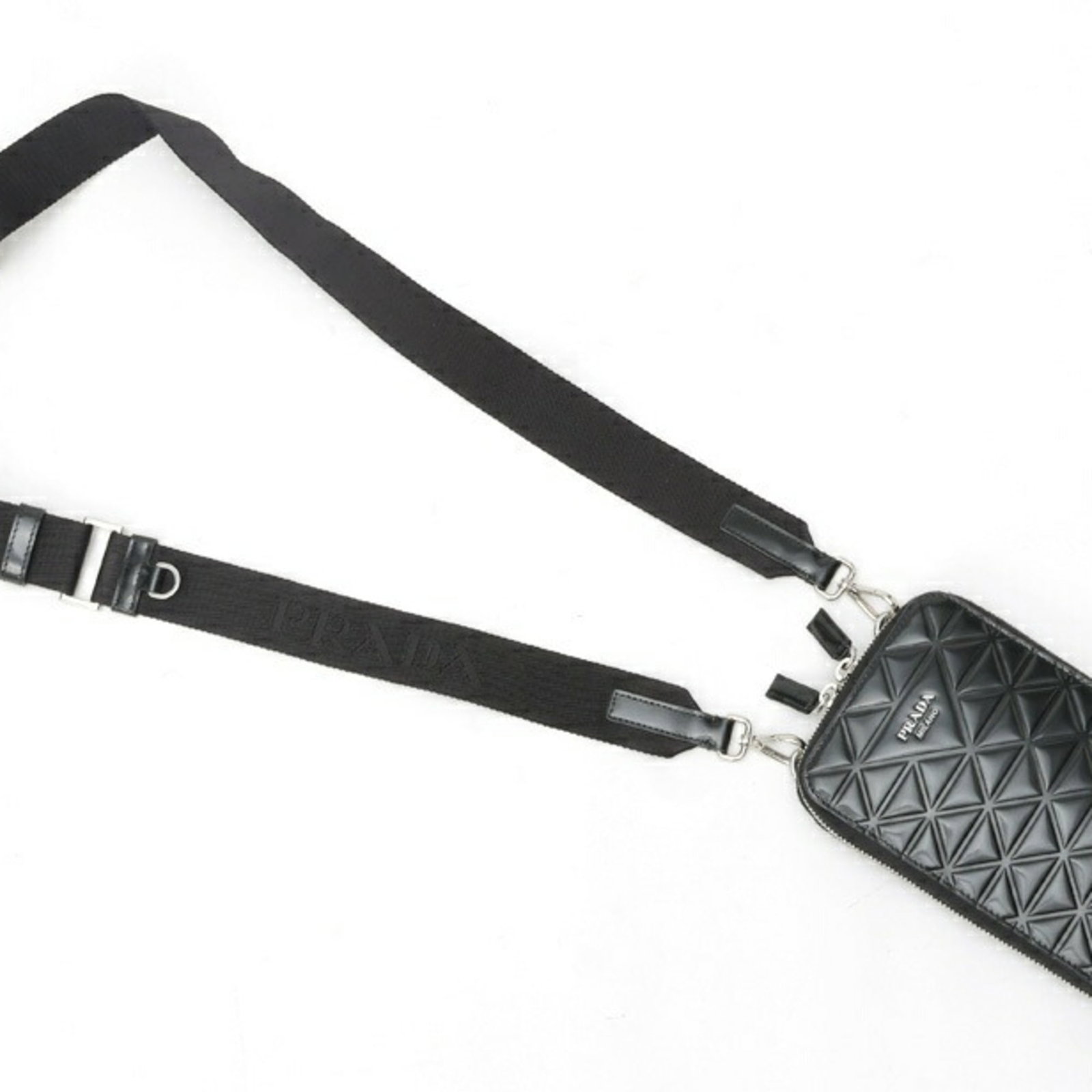 Patent Leather Prada Pouch - 2