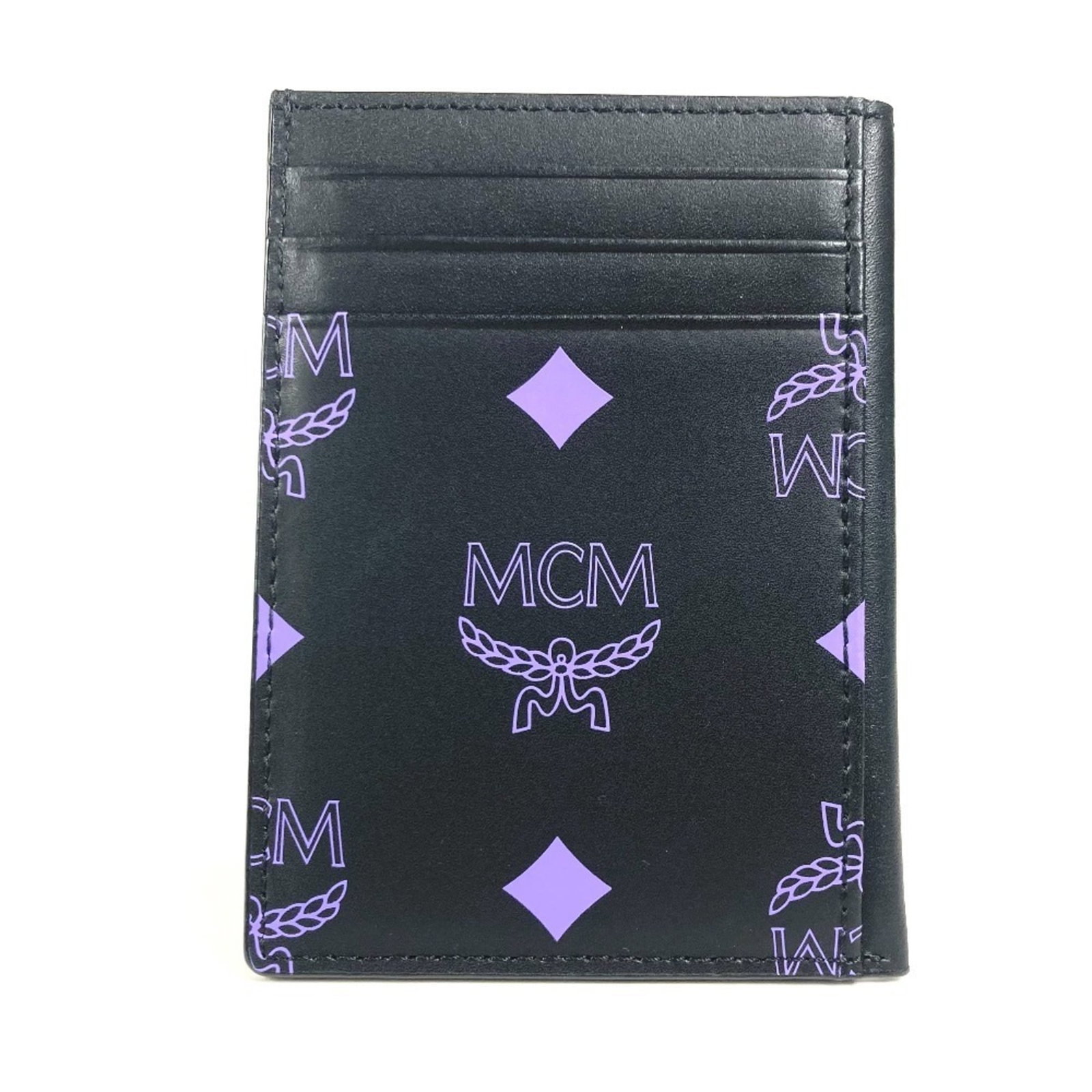 Mcm Business Card Case Leather: Mcm Business Card Case Leather The MCM Business Card Case Leather is a sleek and sophisticated accessory, crafted from high-quality leather with a classic black finish. The compact size makes it easy 