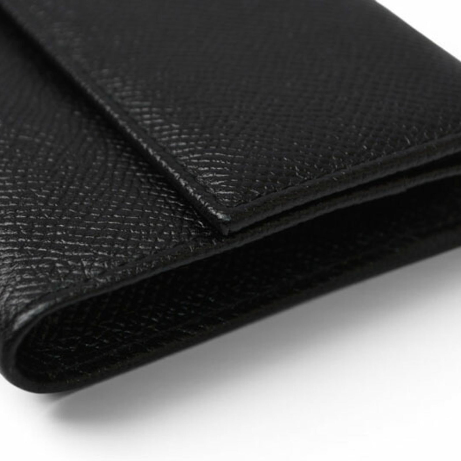 Long Bi fold Wallet Leather - 4