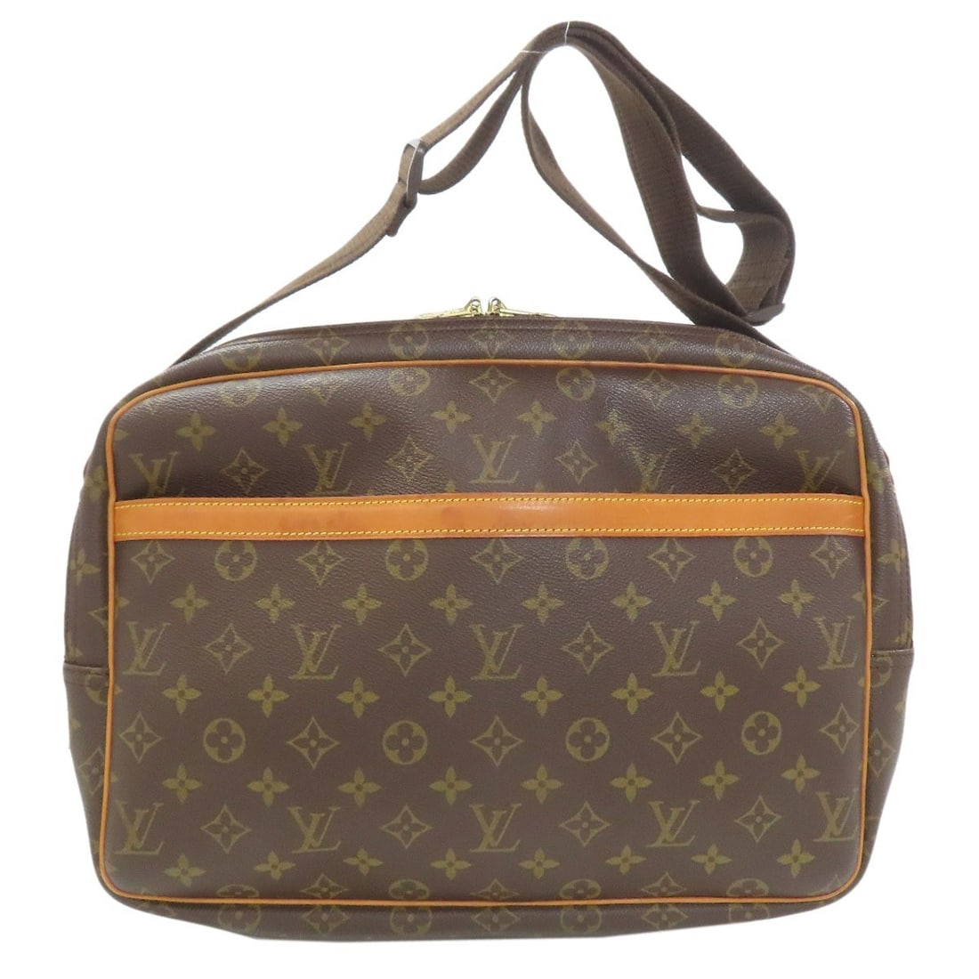 Canvas Monogram Reporter Bag M45252 Louis Vuitton Shoulder: Canvas Monogram Reporter Bag M45252 Louis Vuitton Shoulder Canvas Monogram Reporter Bag M45252 Louis Vuitton Shoulder - A timeless and elegant shoulder bag featuring the iconic monogram canvas