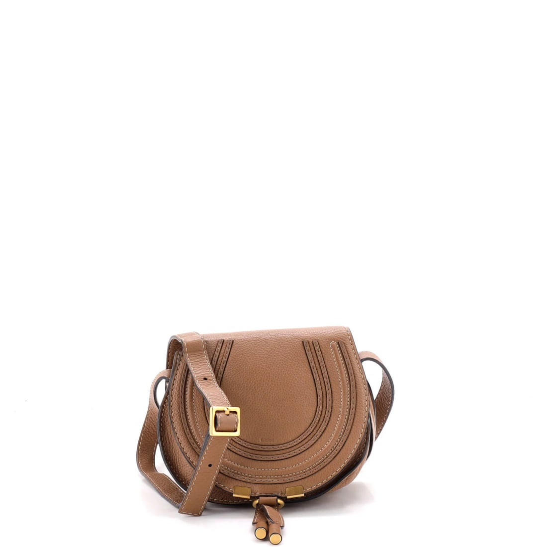 Marcie Crossbody Small Chloe Leather Bag: Marcie Crossbody Small Chloe Leather Bag The Marcie Crossbody Small Chloe Leather Bag boasts its classic design with a timeless brown leather exterior and green interior. With a small size and