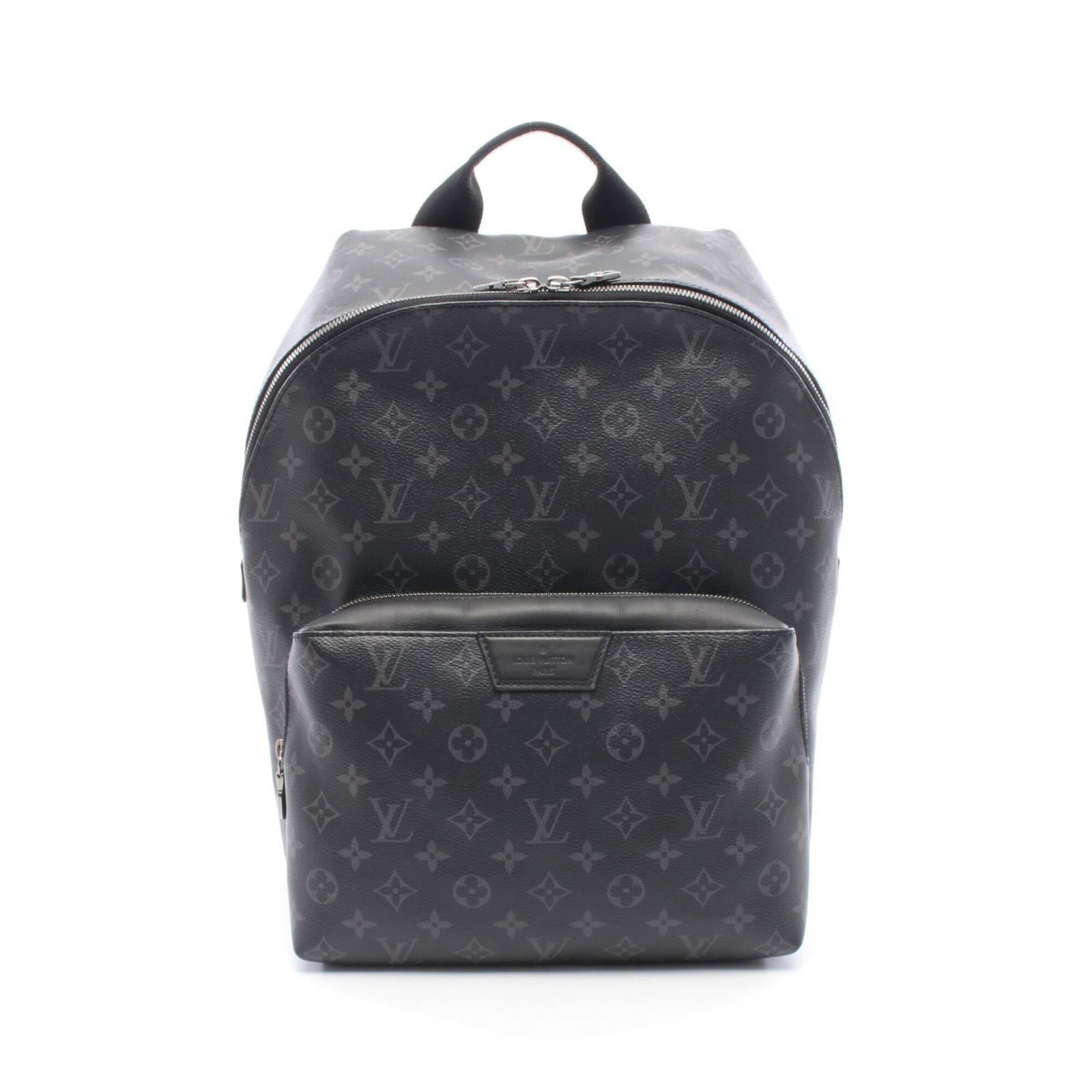 Monogram Eclipse Leather Louis Vuitton Backpack: Monogram Eclipse Leather Louis Vuitton Backpack Item Specifics: Brand: Louis Vuitton MPN: M43186 Type: Backpack Material: Monogram Eclipse , Leather Color: Black, Monogram Eclipse Gender: Men Size (Hx