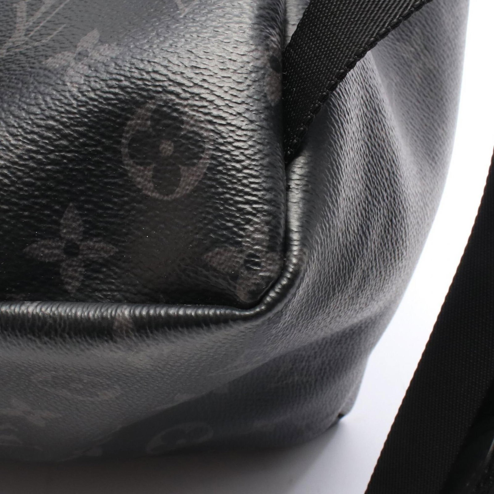 Monogram Eclipse Leather Louis Vuitton Backpack - 7